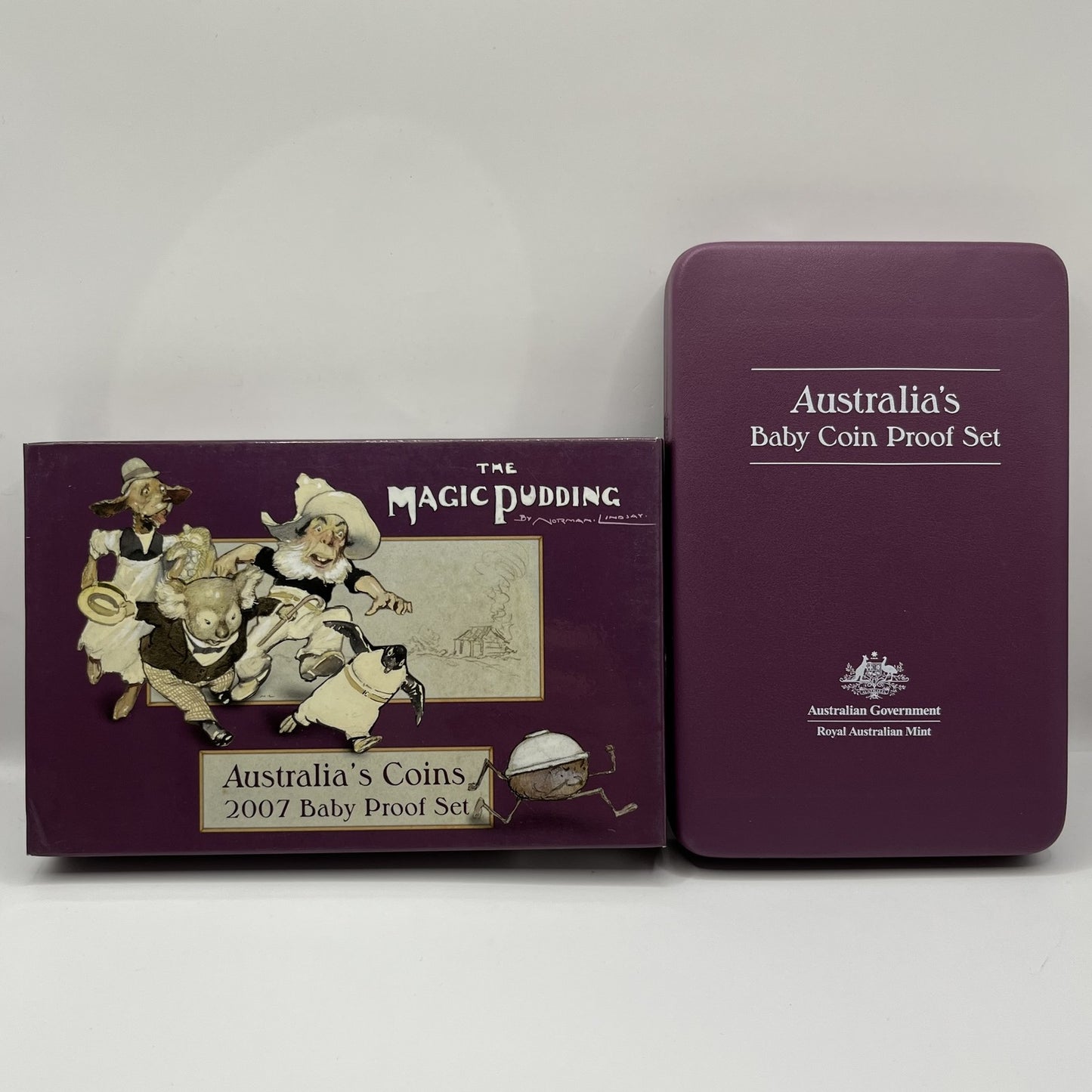 2007 Baby Proof Coin Set - The Magic Pudding - Scarce Royal Australian Mint