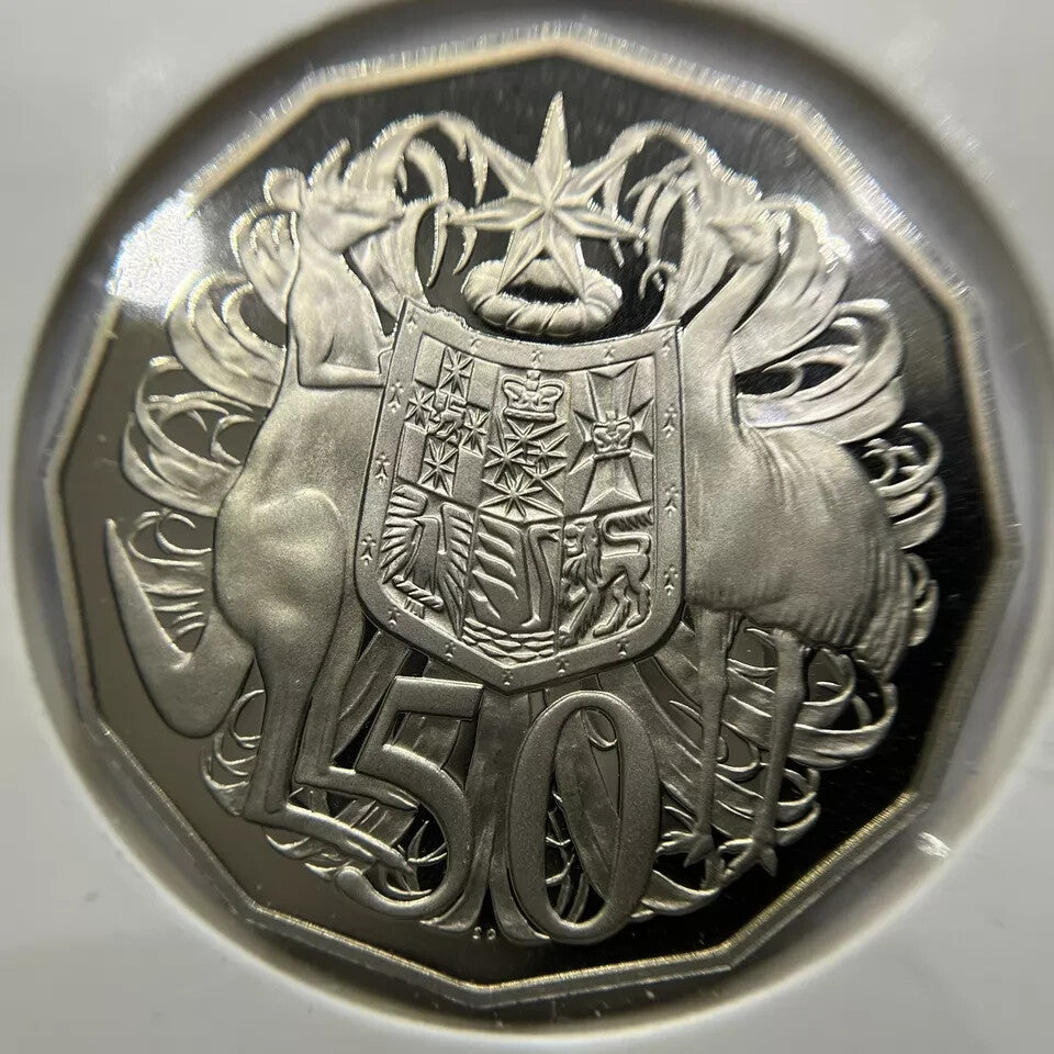 1987 Fifty 50 Cent Coin - Ex Proof Set - Elizabeth II Australia