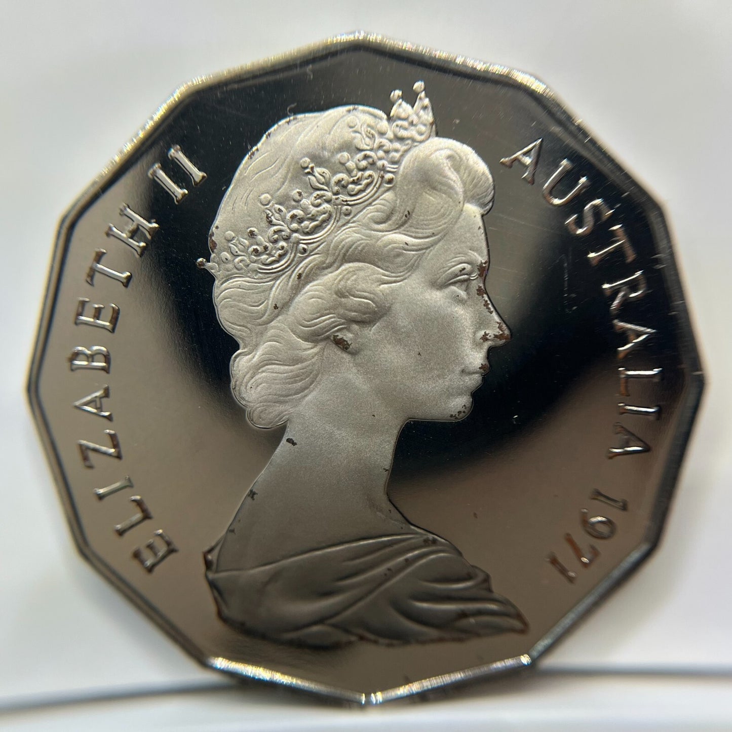 1971 Fifty 50 Cent Coin - Ex Proof Set - Elizabeth II Australia