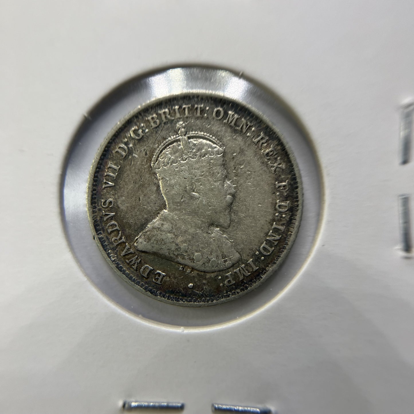 1910 Sixpence Coin - gVF / aExtremely Fine - Edward VII Silver Predecimal