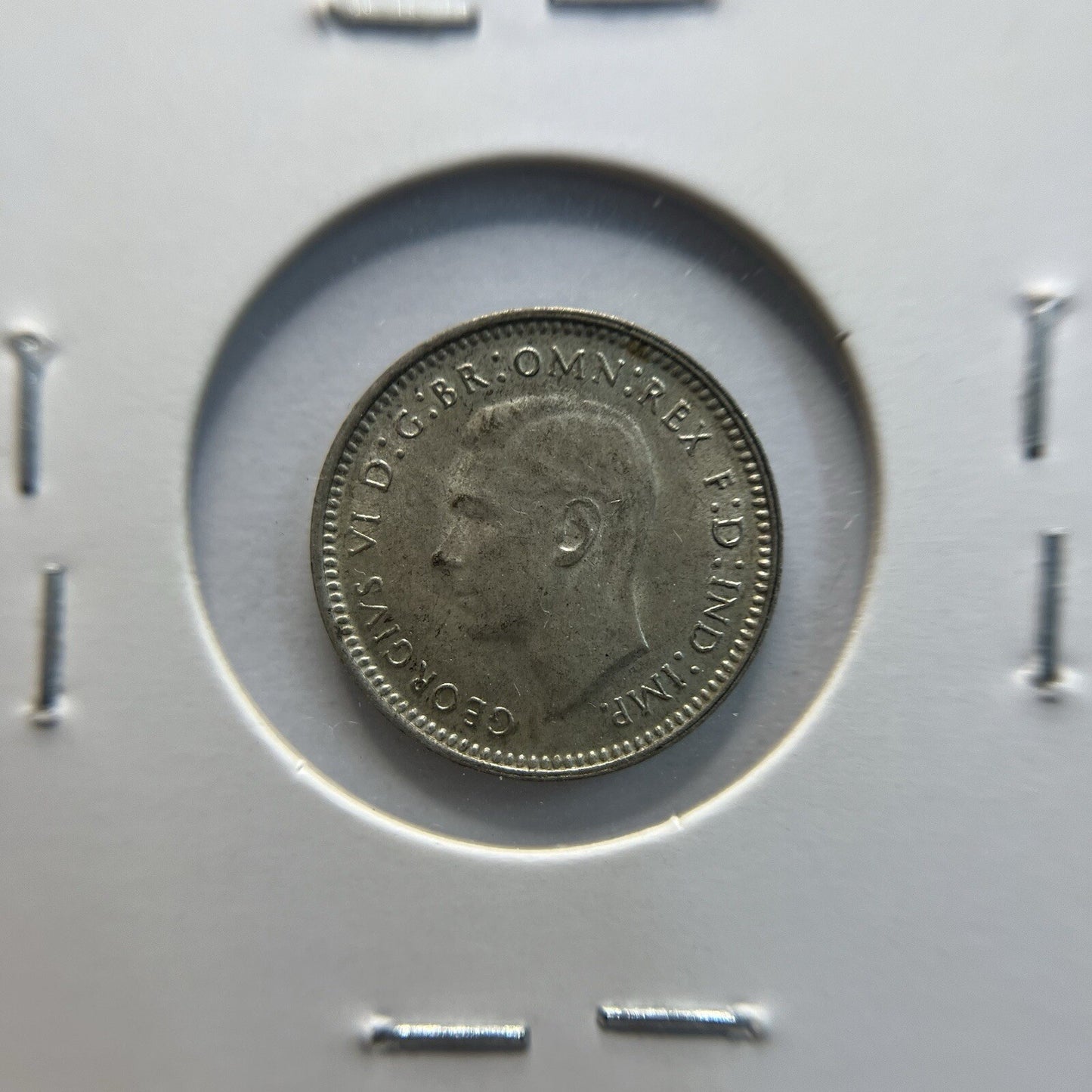 1942 s Threepence Coin - Extremely Fine - George VI Silver Predecimal