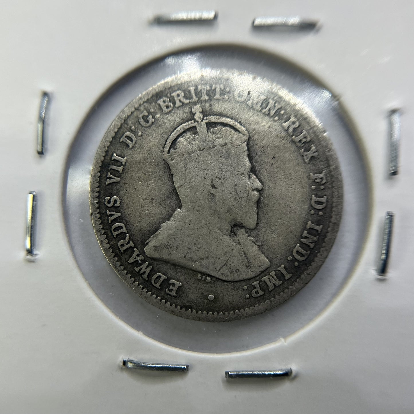 1910 Sixpence Coin - Very Fine - Edward VII Silver Predecimal