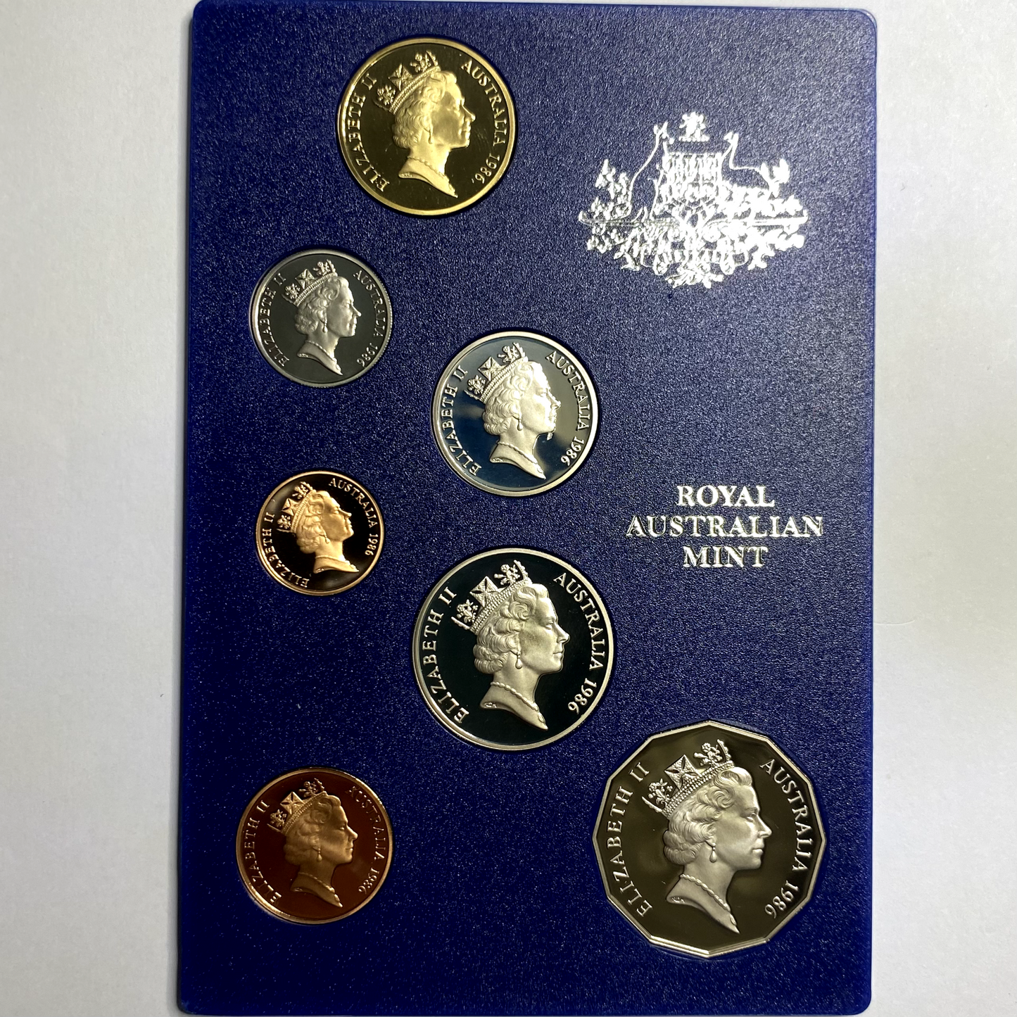 1986 Twenty 20 Cent Coin - Ex Proof Set - Elizabeth II Australia