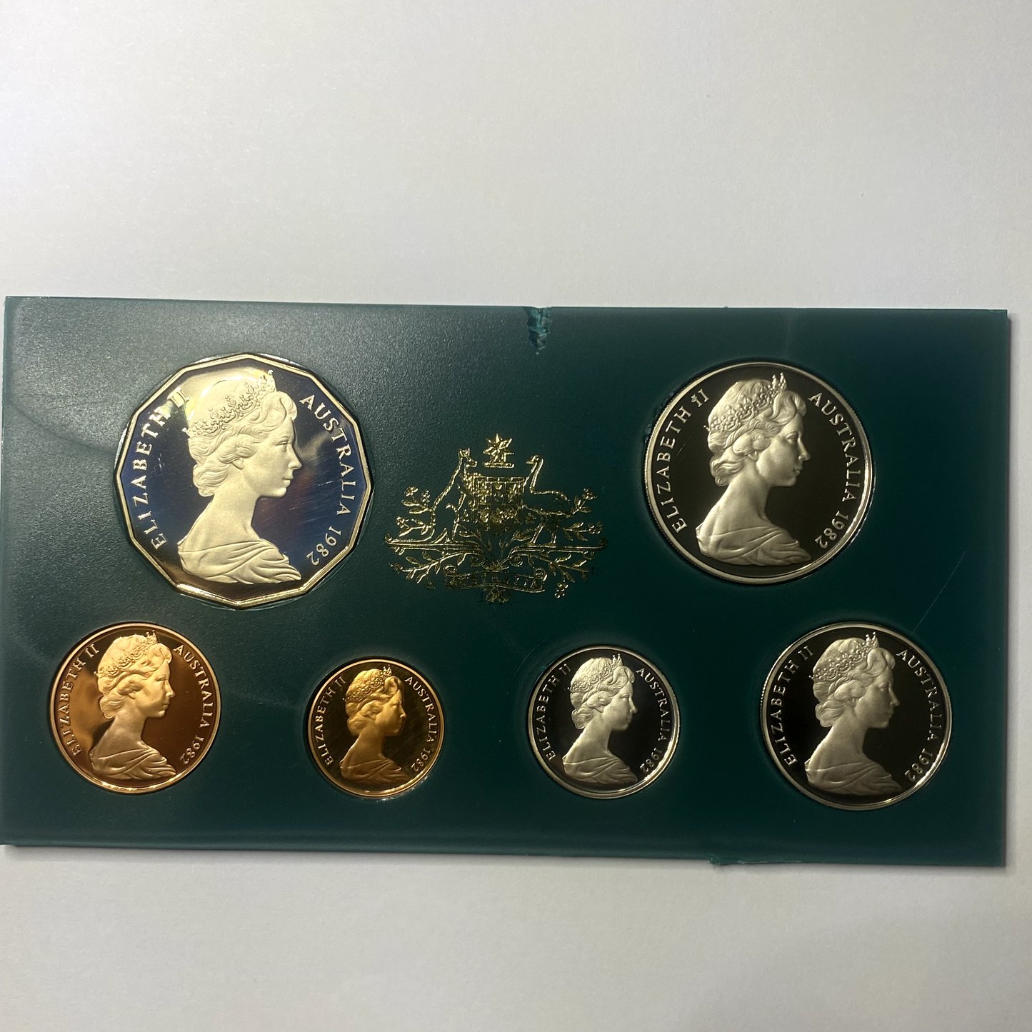 1982 Twenty 20 Cent Coin - Ex Proof Set - Elizabeth II Australia