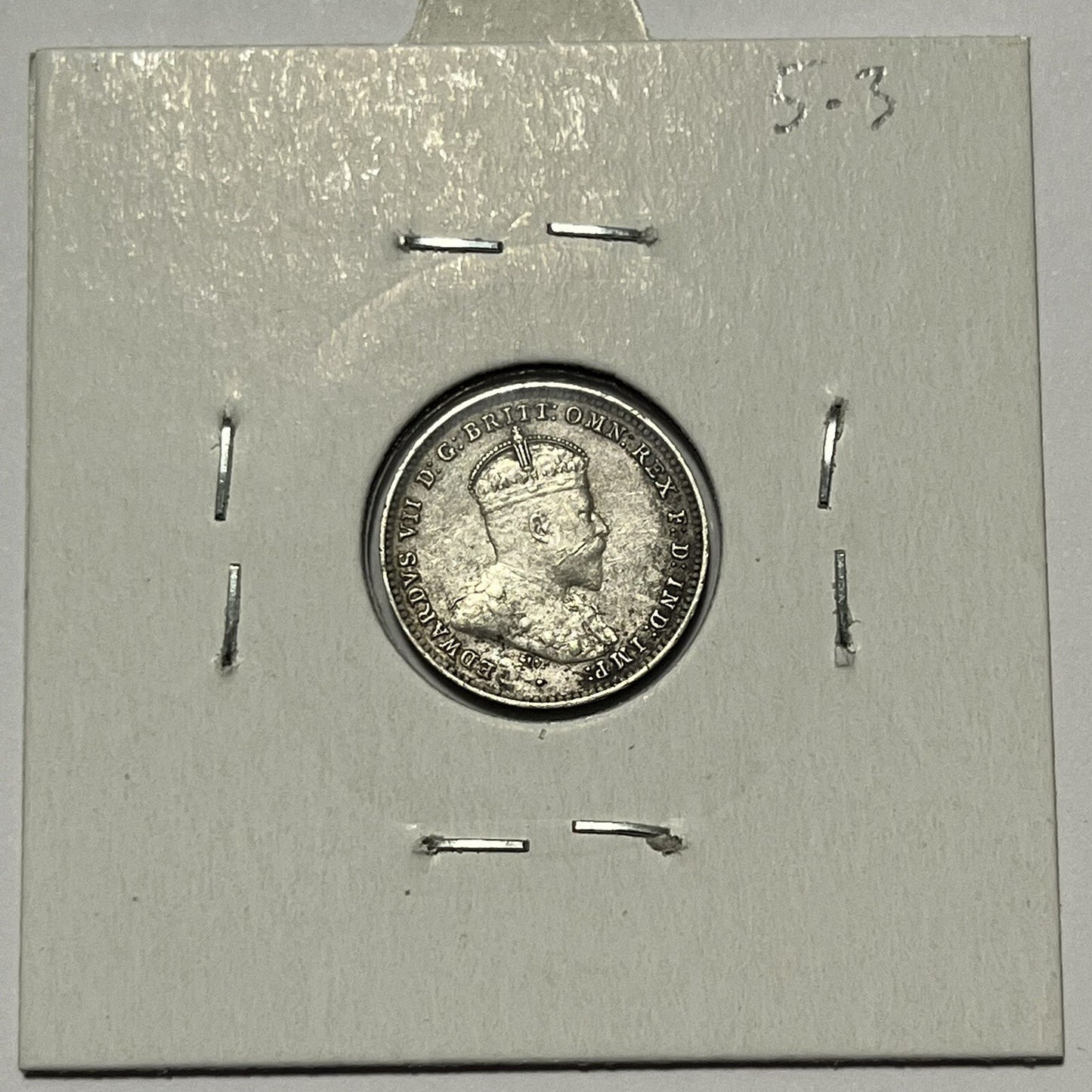 1910 Threepence Coin - Silver Predecimal Australian Coin - Good Very Fine