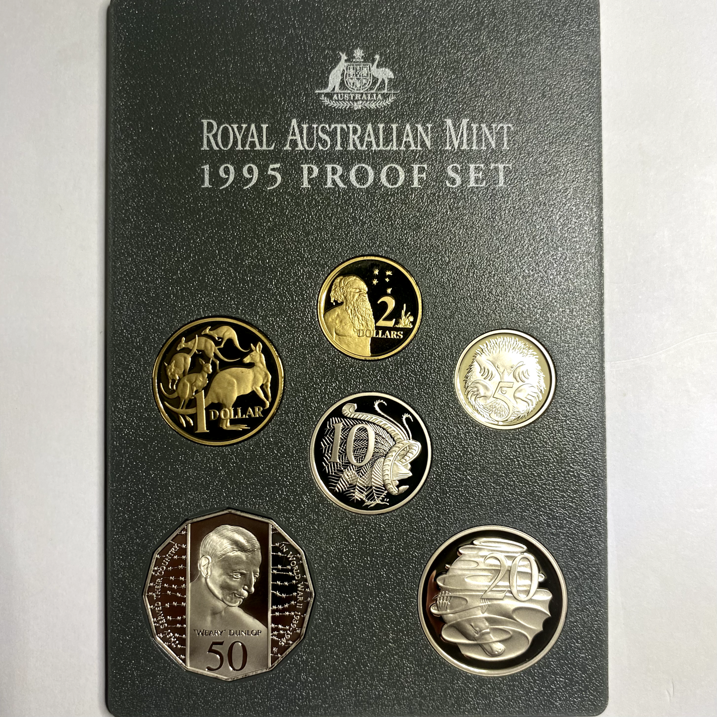 1995 Twenty 20 Cent Coin - Ex Proof Set - Elizabeth II Australia