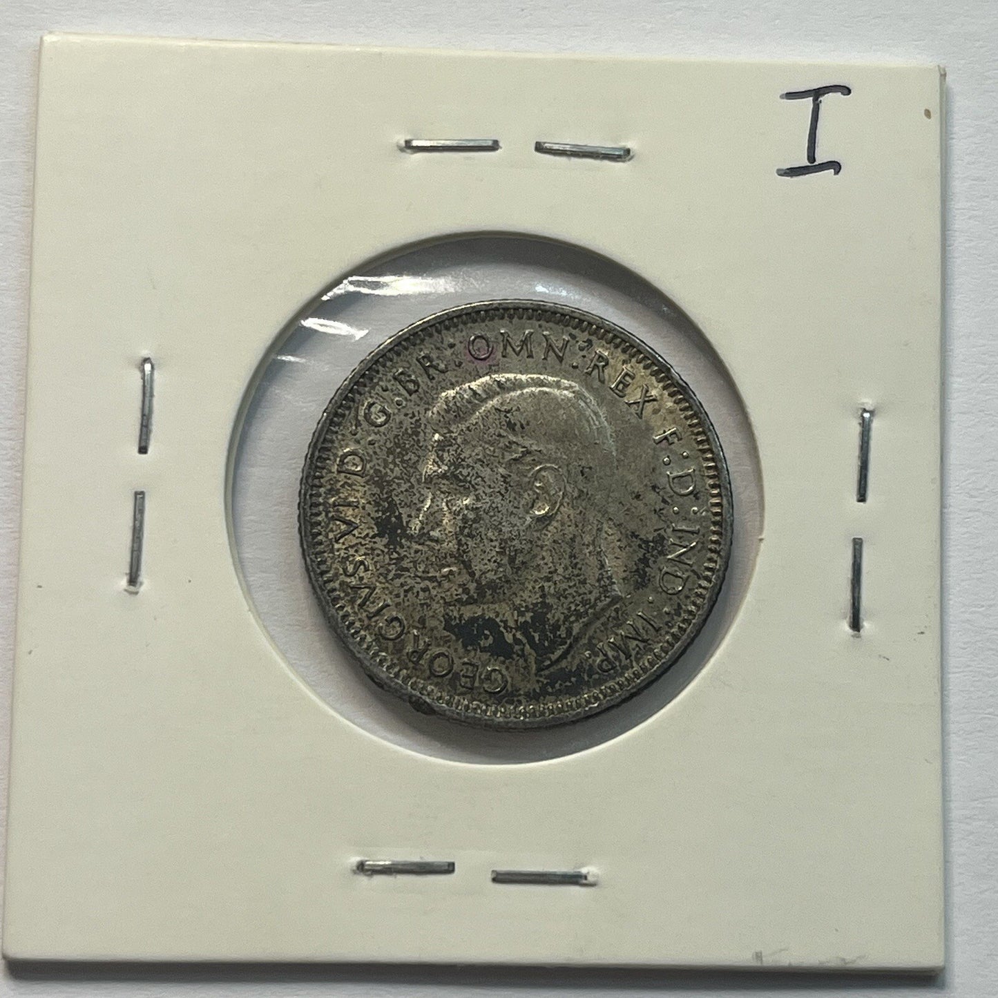1942 s Shilling Coin - Uncirculated - George VI Silver Predecimal