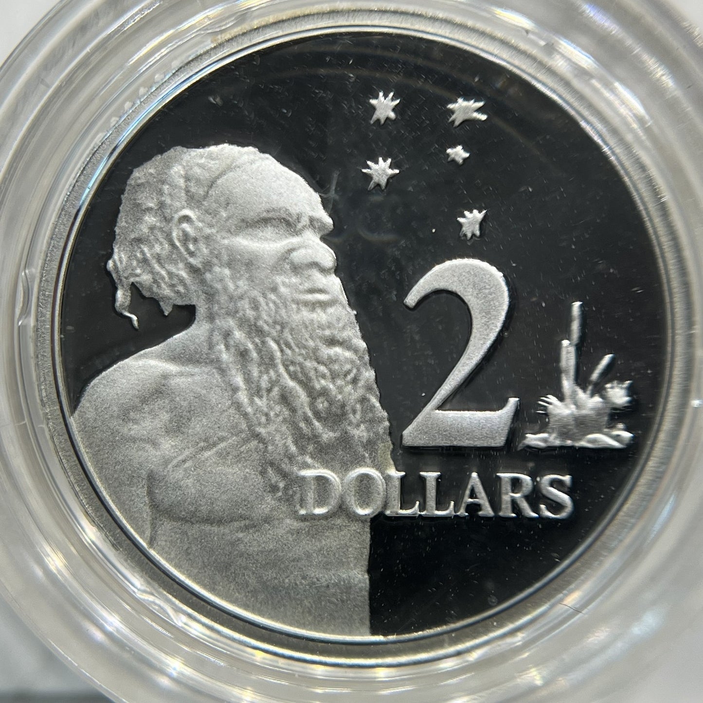 1991 Silver 2 Two Dollar Proof Coin - Ex Masterpieces in Silver Set - Fine .999