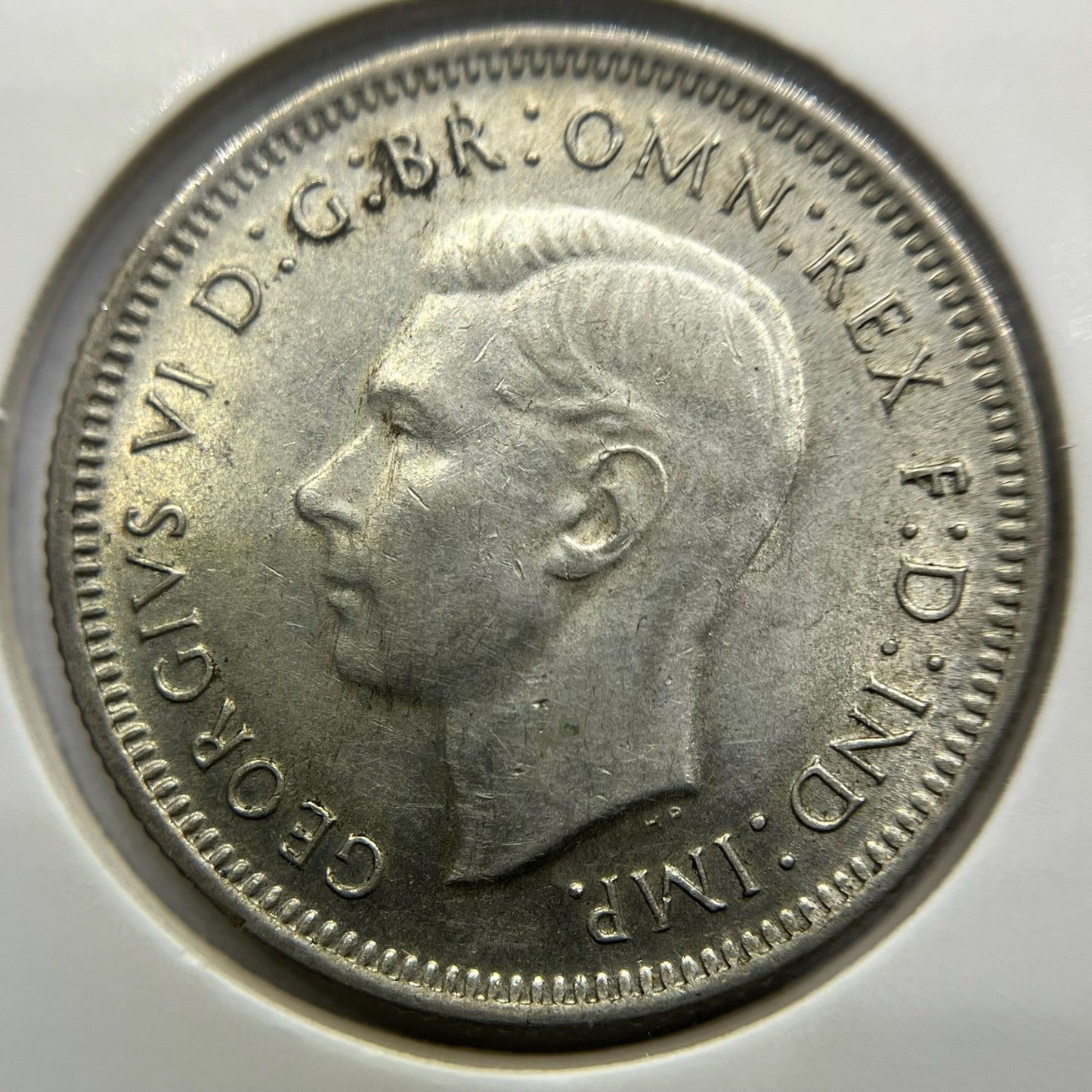 1942 Shilling Coin - Extremely Fine - George VI Silver Predecimal
