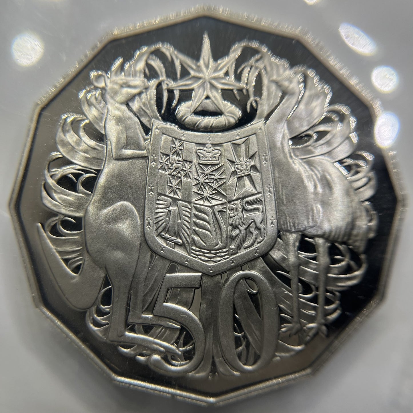 1990 Fifty 50 Cent Coin - Ex Proof Set - Scarce Elizabeth II