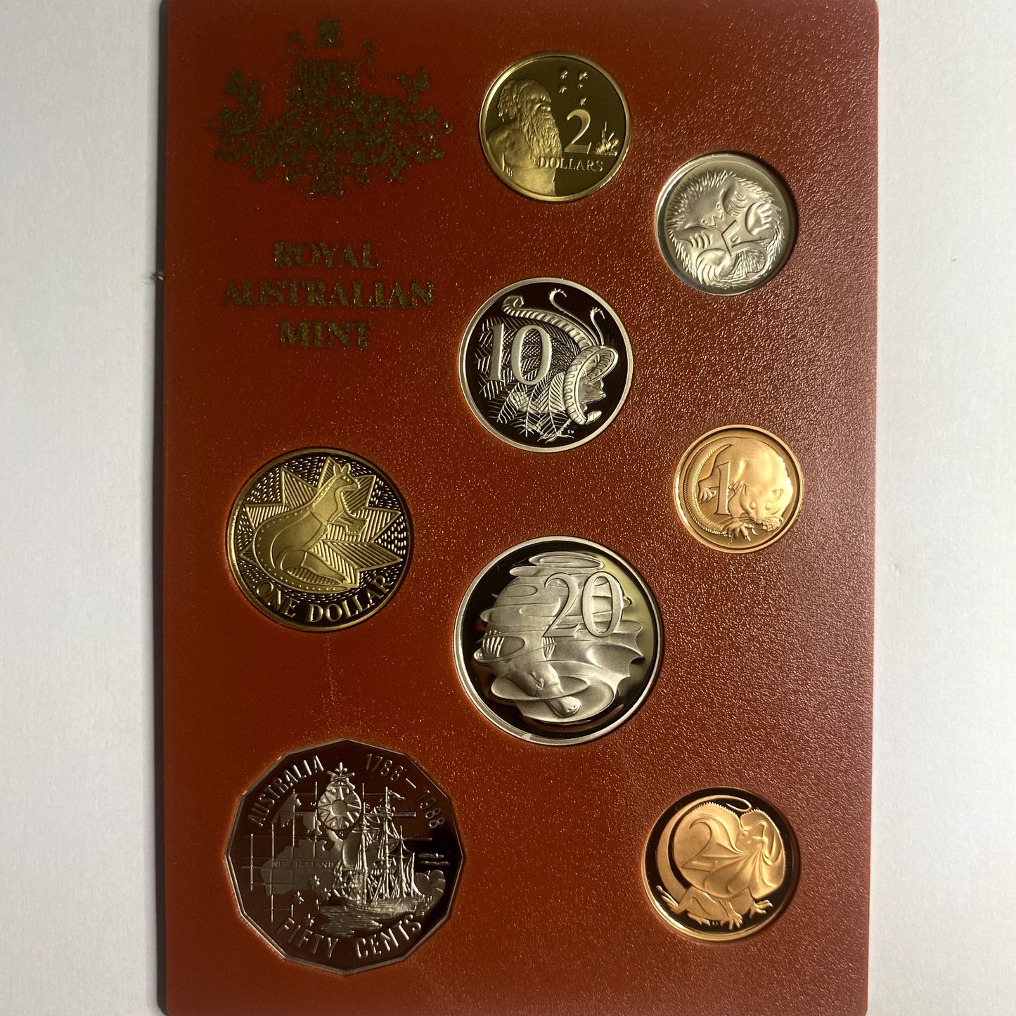 1988 Twenty 20 Cent Coin - Ex Proof Set - Elizabeth II Australia