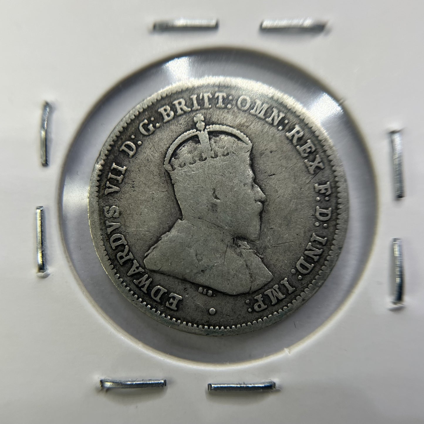 1910 Sixpence Coin - Very Fine - Edward VII Silver Predecimal
