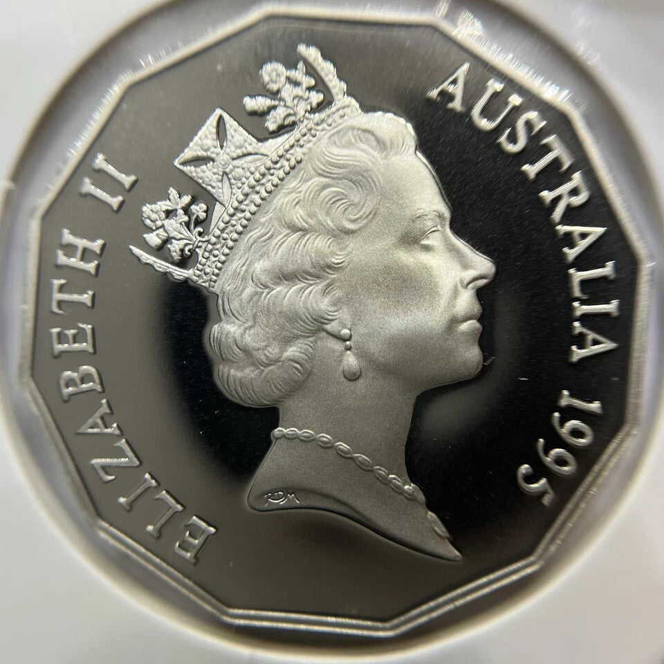 1995 Weary Dunlop Fifty 50 Cent Coin - Ex Proof Set - Elizabeth II