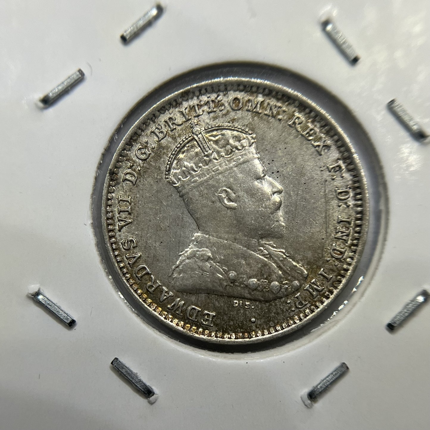 1910 Threepence Coin - Extremely Fine or Better - Silver Predecimal Edward VII