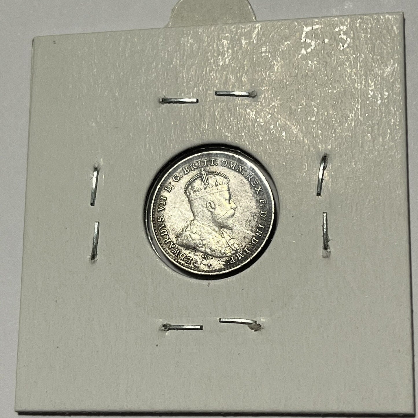 1910 Threepence Coin - Silver Predecimal Australian Coin - Good Very Fine