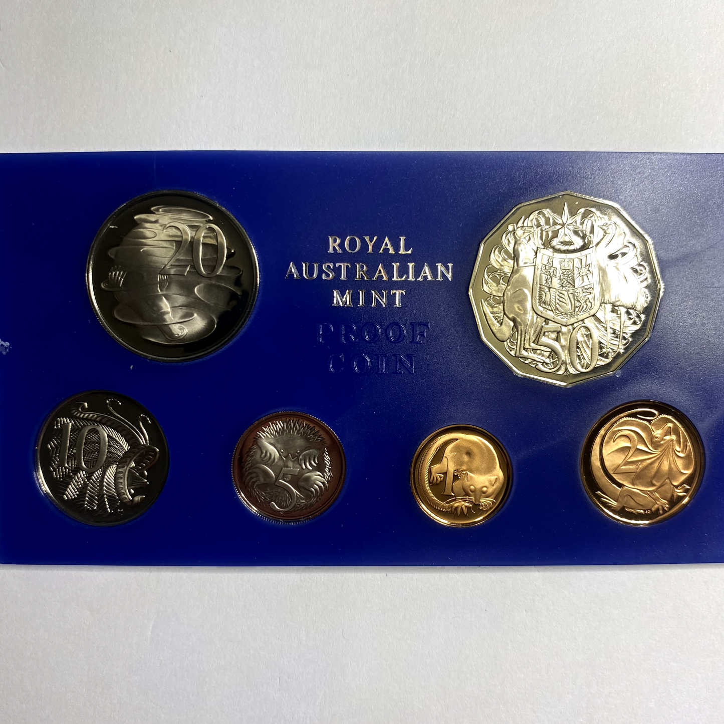 1975 Twenty 20 Cent Coin - Ex Proof Set - Elizabeth II Australia