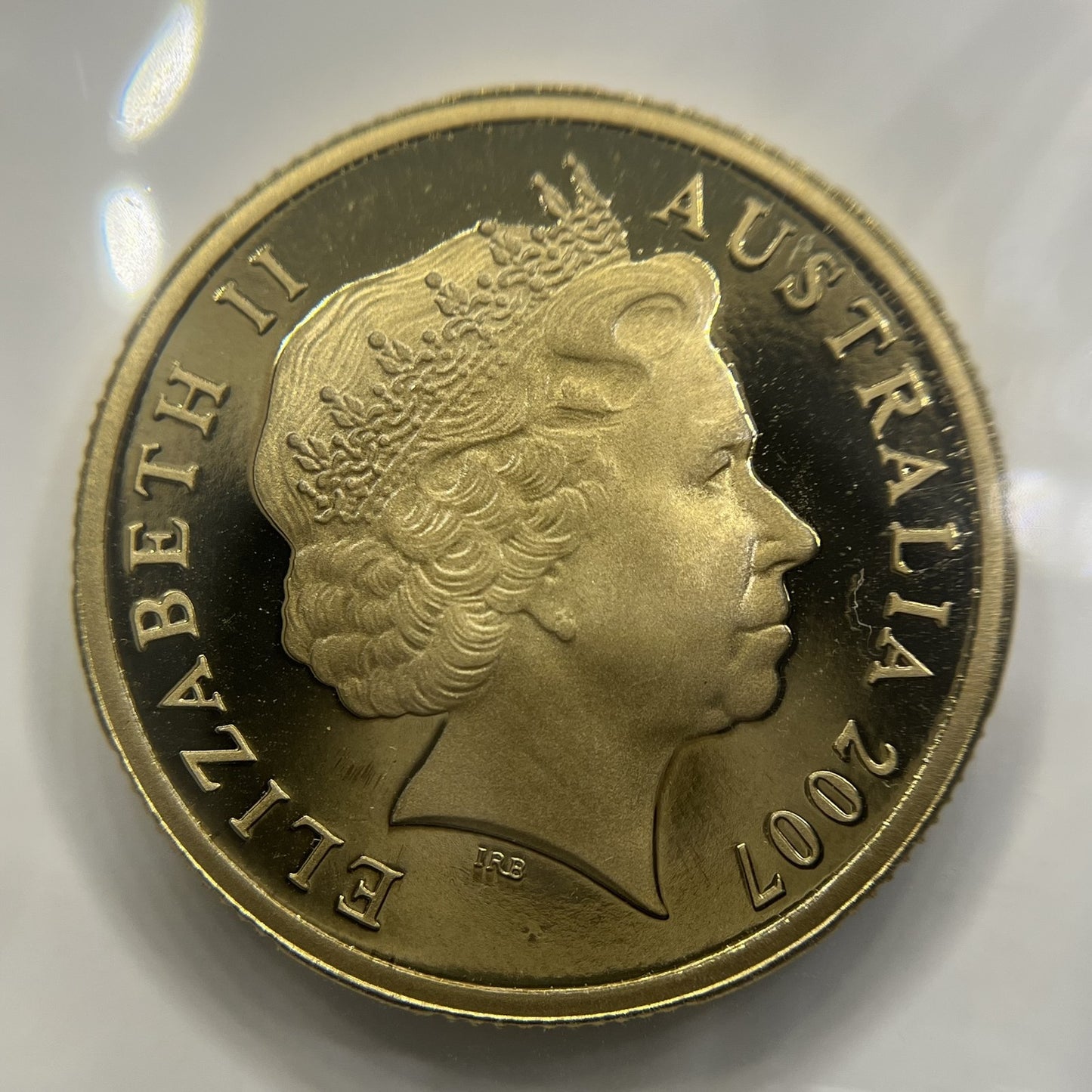 2007 One Dollar $1 Coin - Lifesaver - Scarce Elizabeth II Ex Proof Set