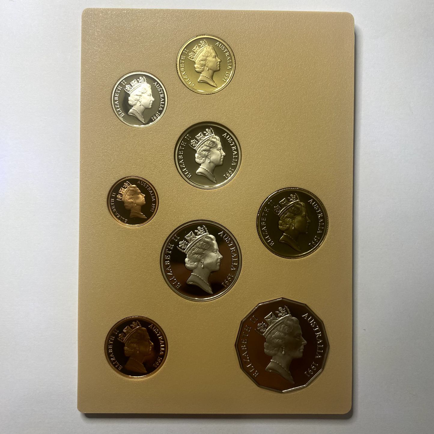 1991 Two Dollar $2 Coin - Ex Proof Set - Elizabeth II Australia