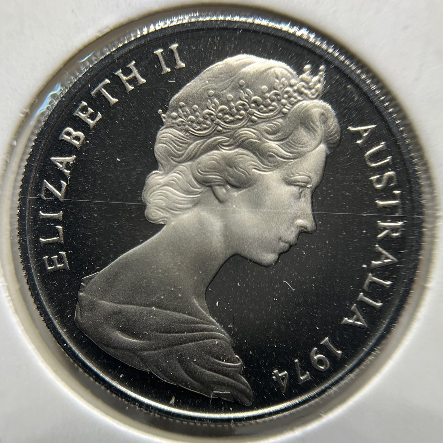 1974 Ten 10 Cent Coin - Ex Proof Set - Proof Elizabeth II