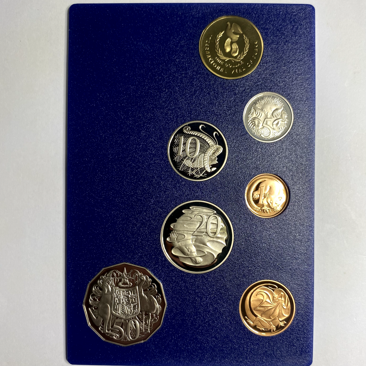 1986 Twenty 20 Cent Coin - Ex Proof Set - Elizabeth II Australia
