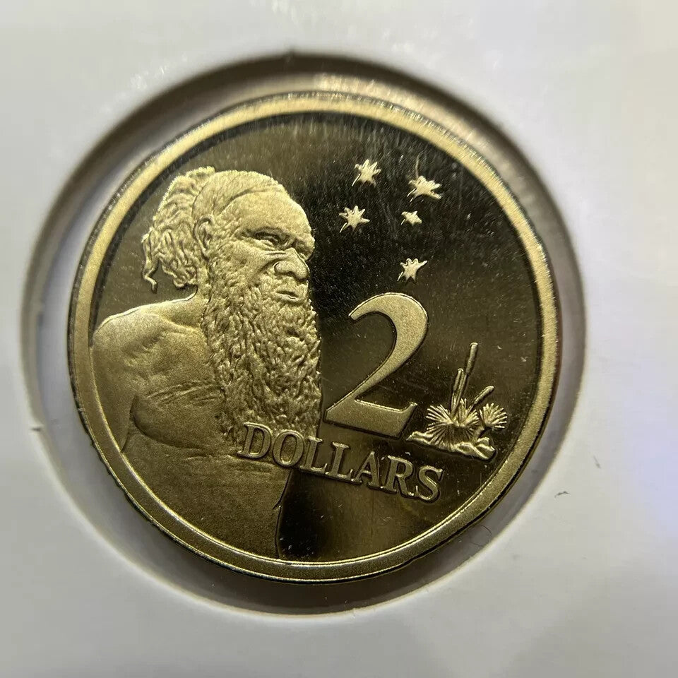 2001 Two 2 Dollar Coin - Ex Proof Set - Elizabeth II in 2x2
