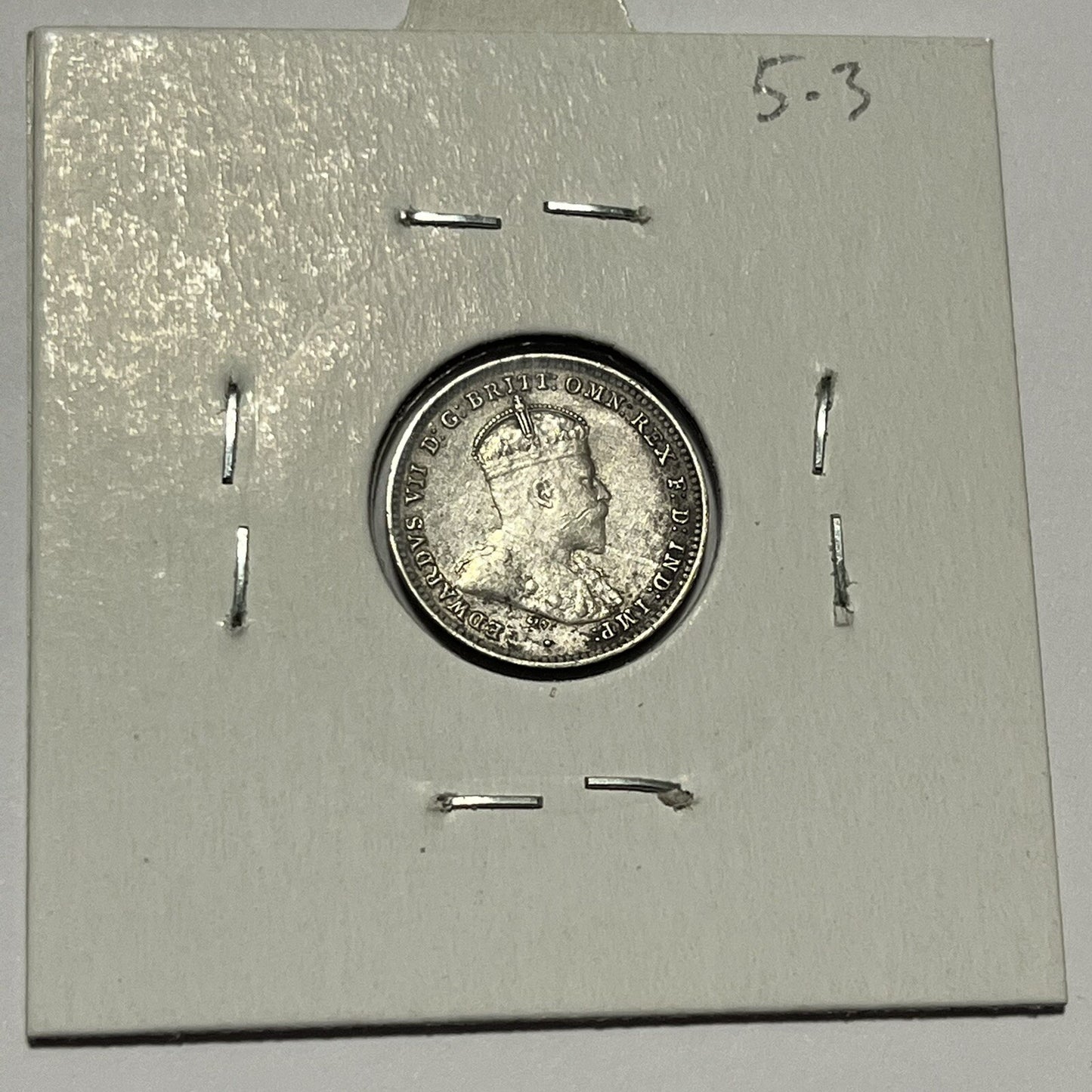 1910 Threepence Coin - Silver Predecimal Australian Coin - Good Very Fine