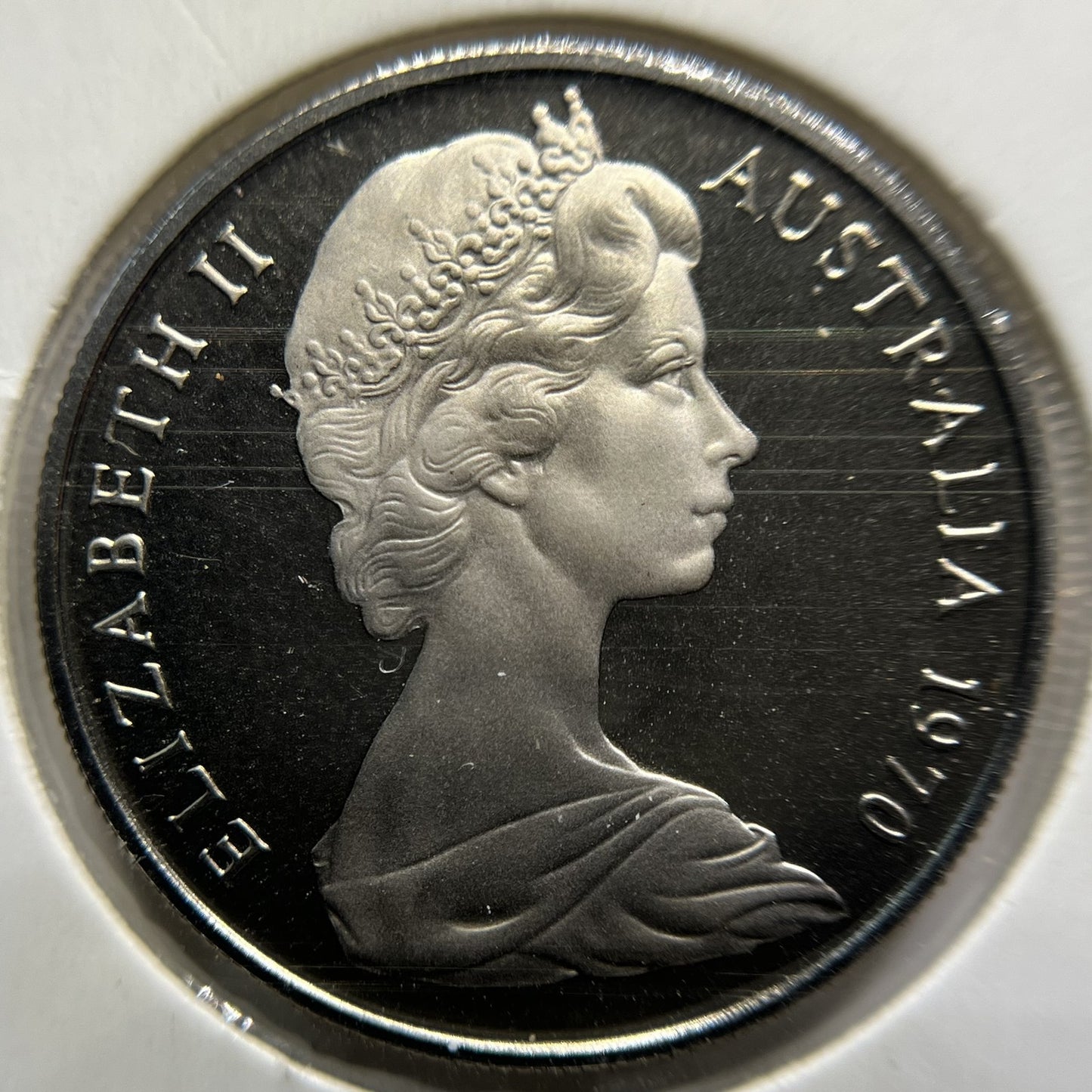 1970 Ten 10 Cent Coin - Ex Proof Set - Proof Elizabeth II
