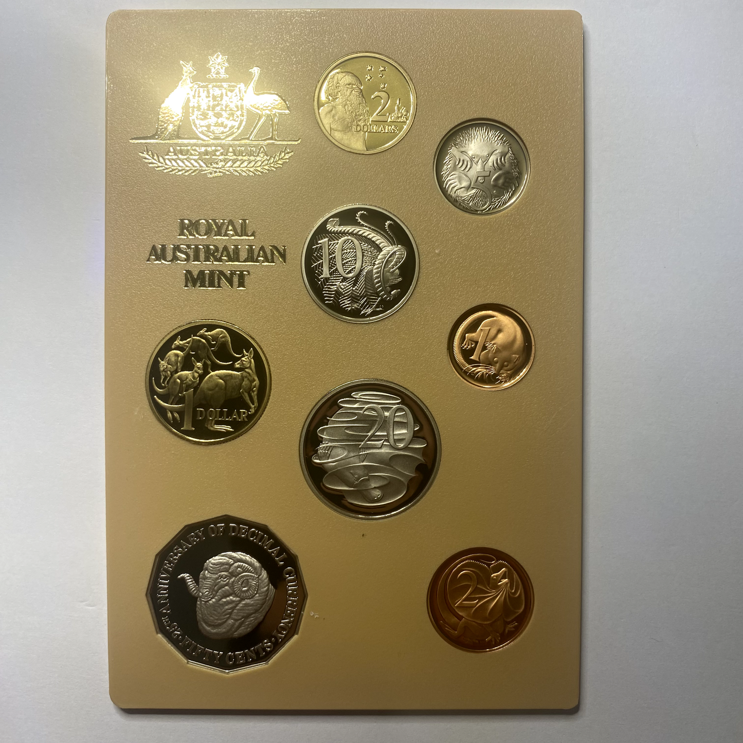 1991 Two Dollar $2 Coin - Ex Proof Set - Elizabeth II Australia