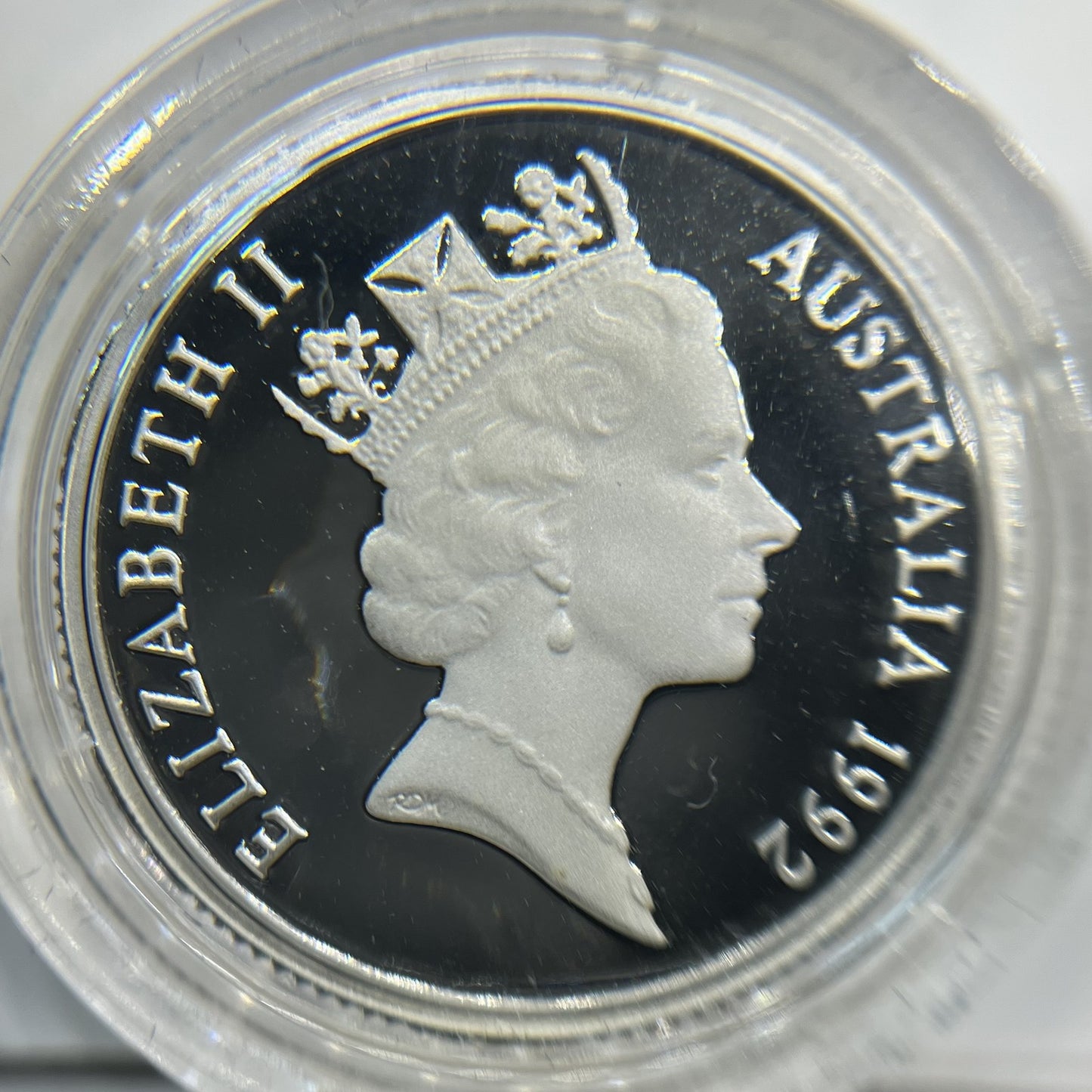 1992 $1 One Dollar Barcelona Olympics Silver Coin - Proof - Elizabeth II