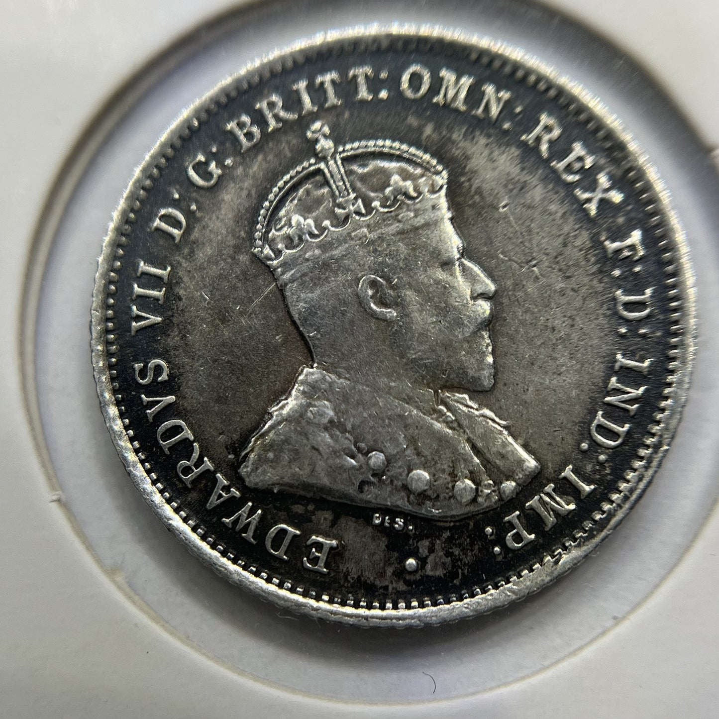 1910 Sixpence Coin - Extremely Fine Polished - Edward VII Silver Predecimal
