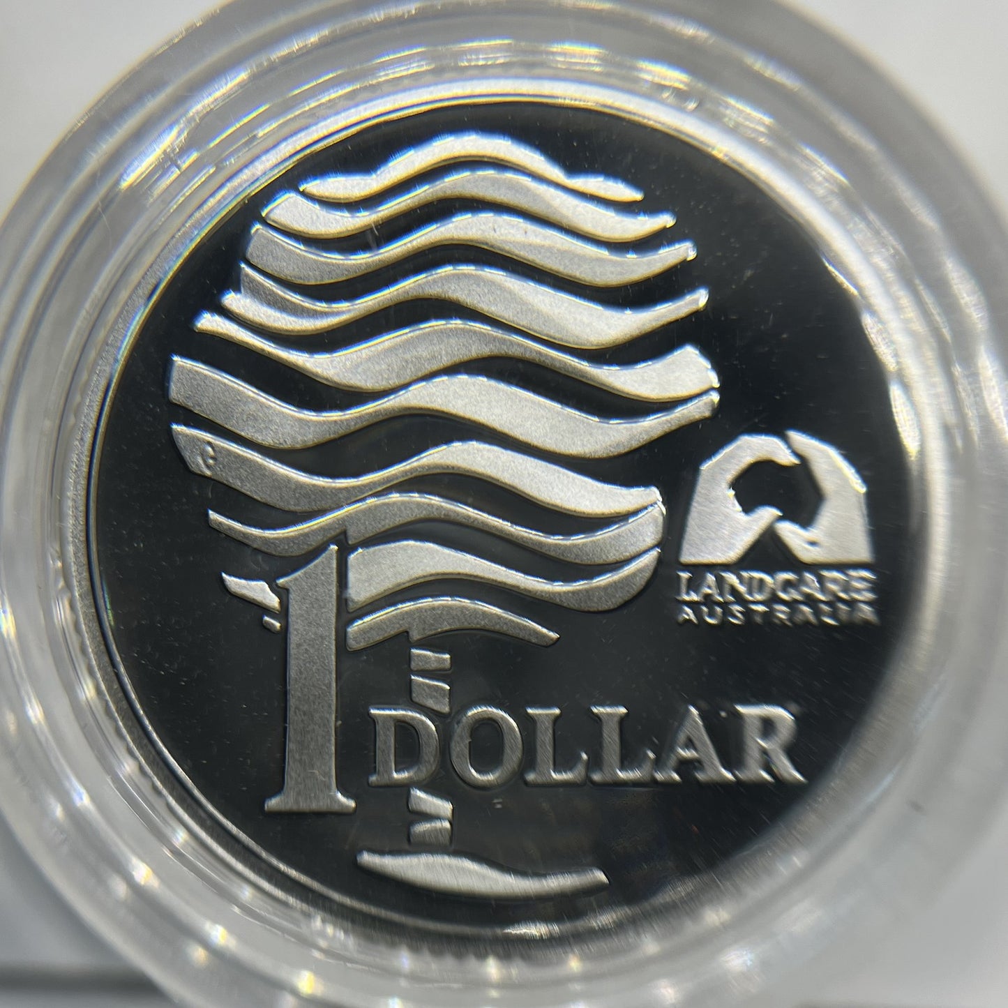1993 $1 One Dollar Landcare Silver Coin - Proof - Elizabeth II