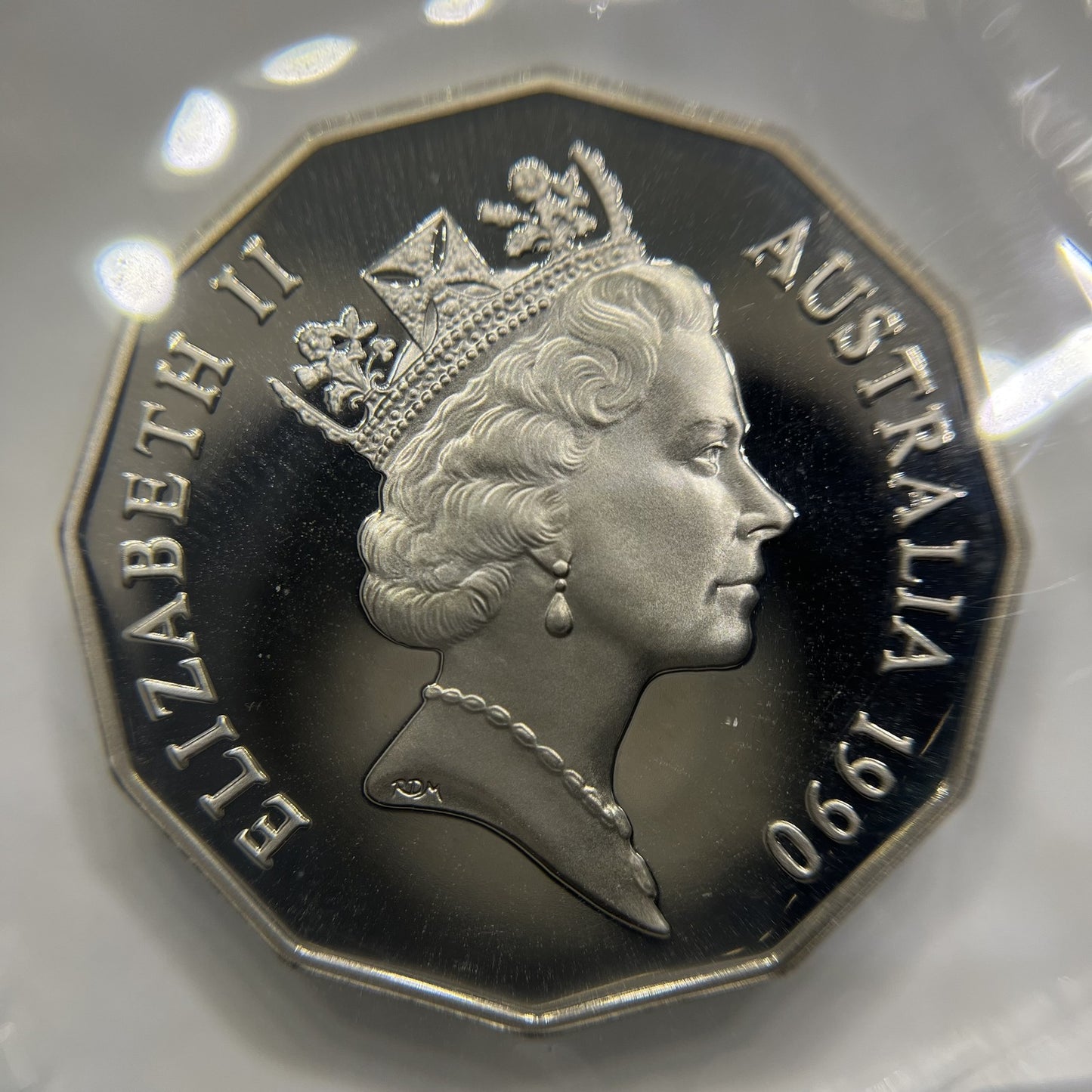 1990 Fifty 50 Cent Coin - Ex Proof Set - Scarce Elizabeth II