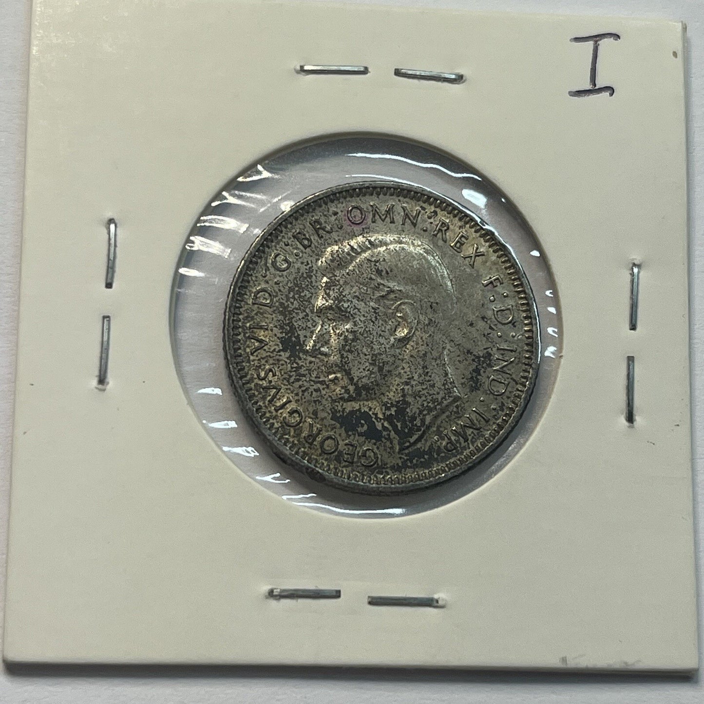 1942 s Shilling Coin - Uncirculated - George VI Silver Predecimal