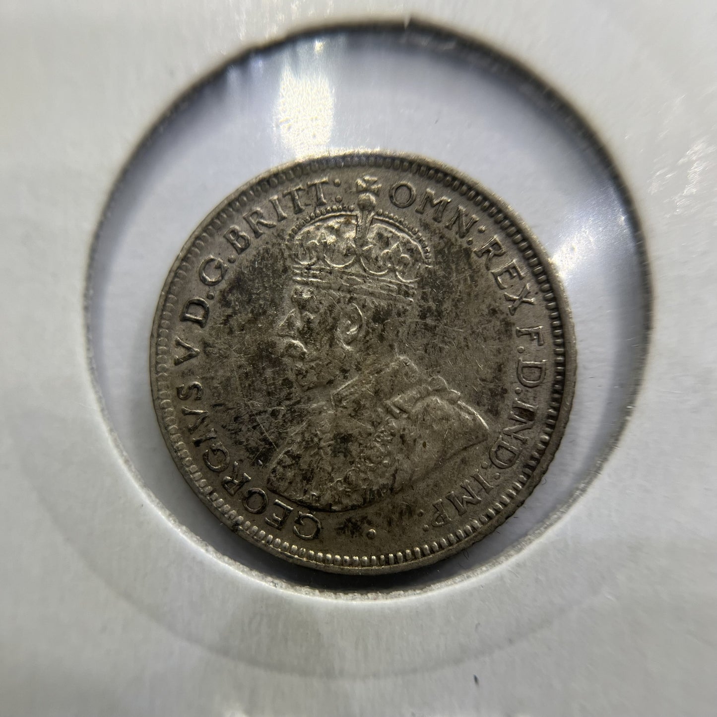 1927 Sixpence Coin - Extremely Fine - George V Silver Predecimal