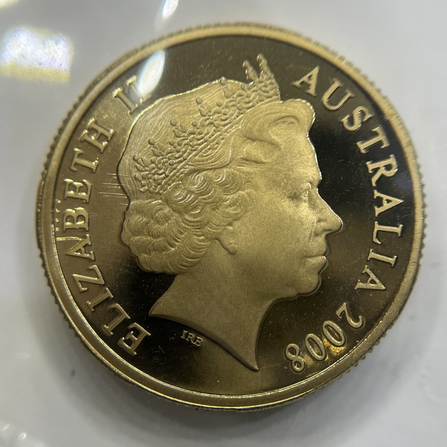 2008 One Dollar $1 Coin - Planet Earth - Scarce Elizabeth II Ex Proof Set