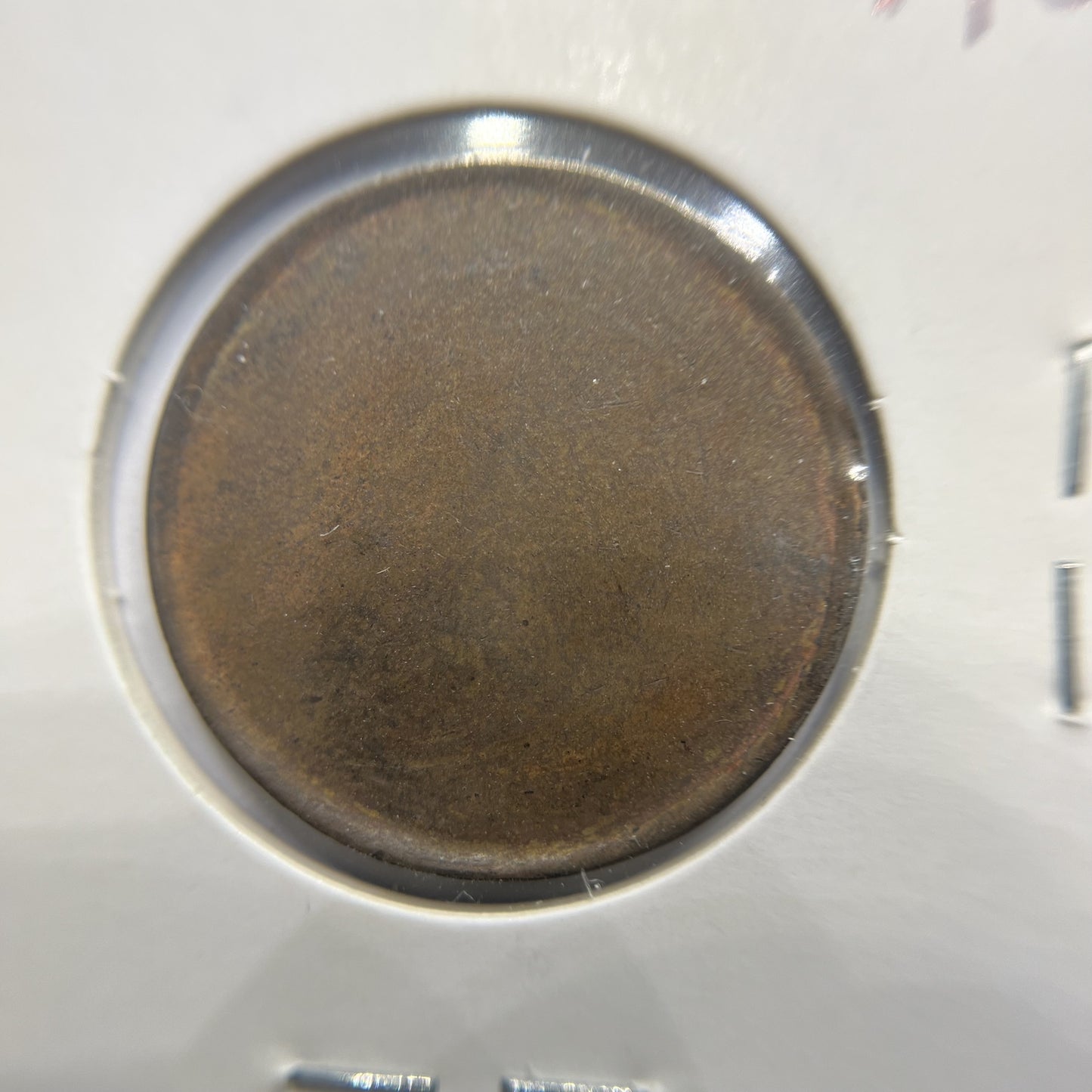 Australian Half Penny Error Coin - Blank Planchet - Scarce Variety