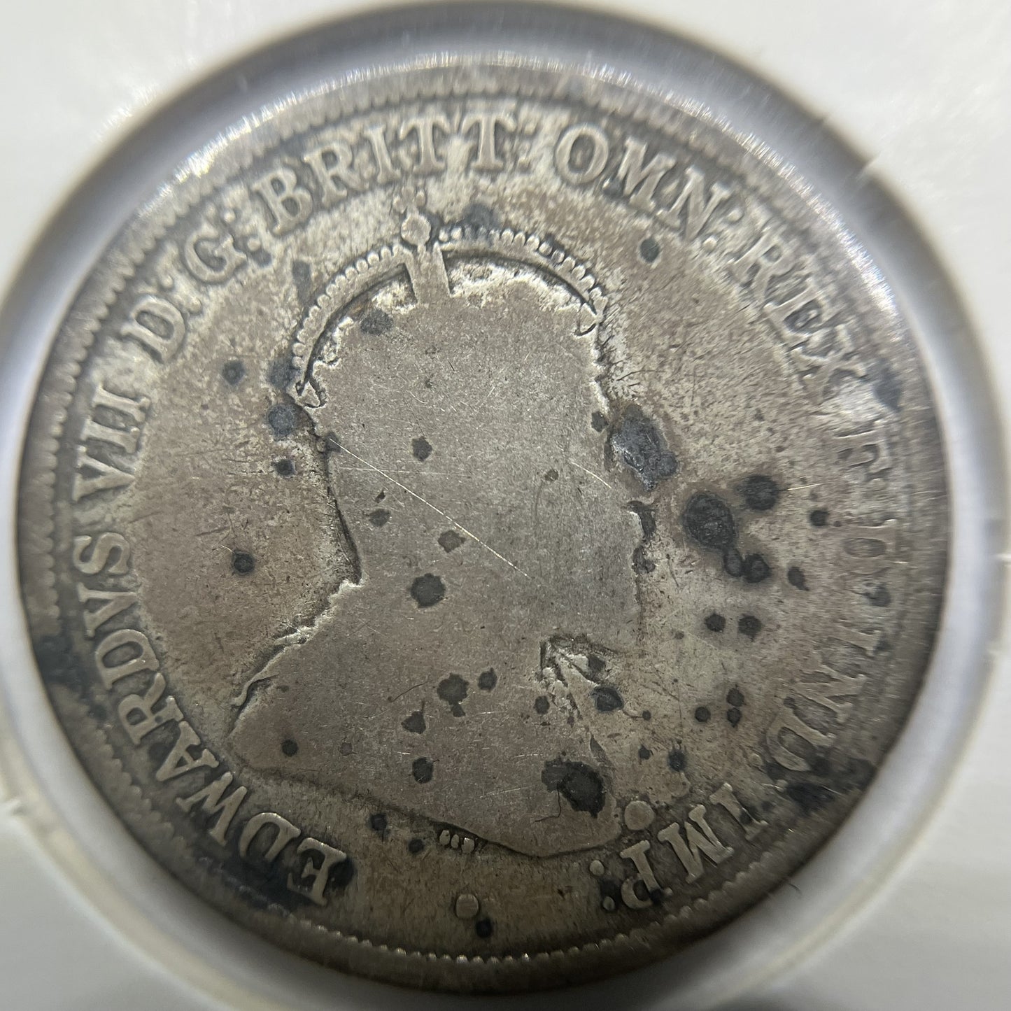 1910 Florin Coin - Good - Edward VII Silver Predecimal First Year of Issue