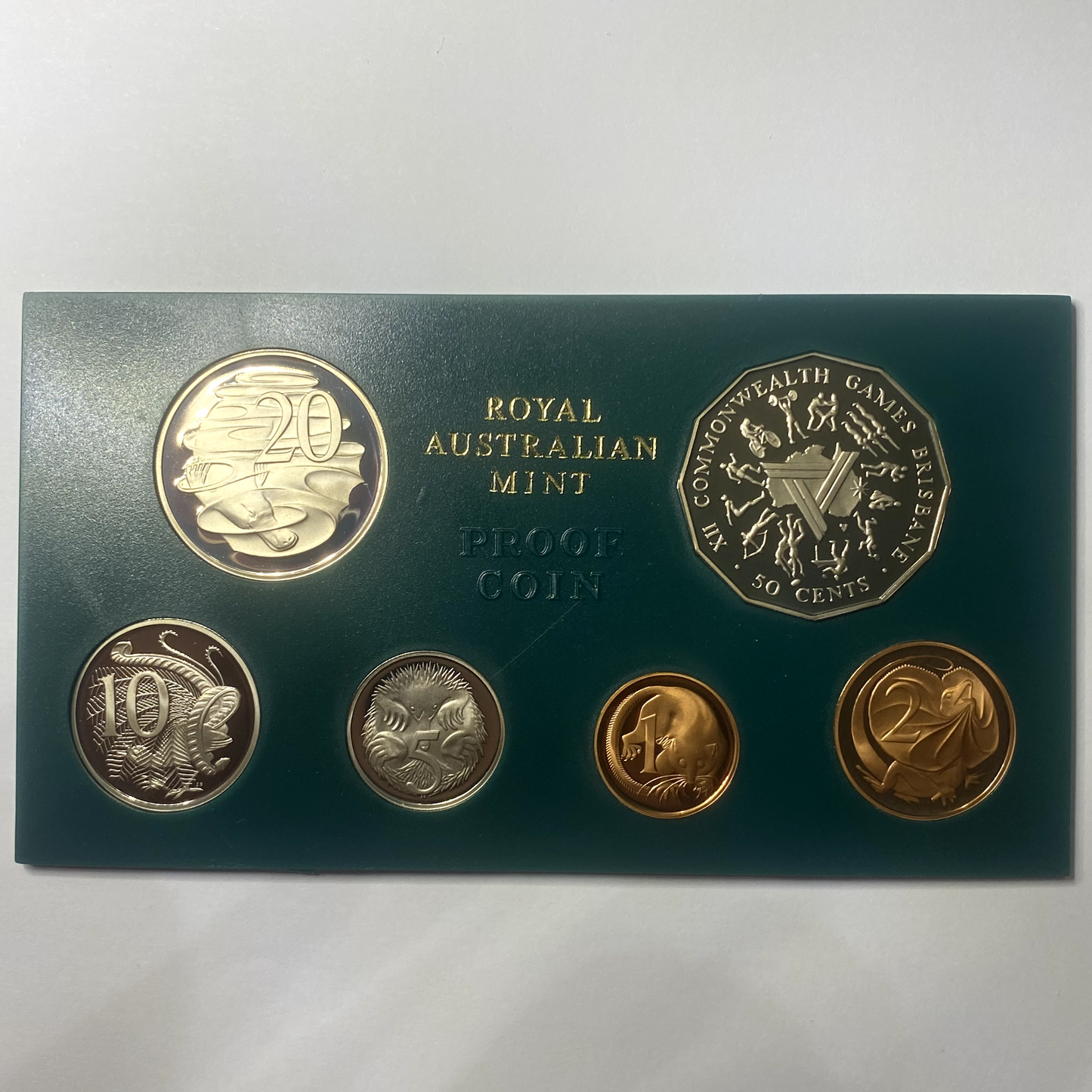 1982 Twenty 20 Cent Coin - Ex Proof Set - Elizabeth II Australia