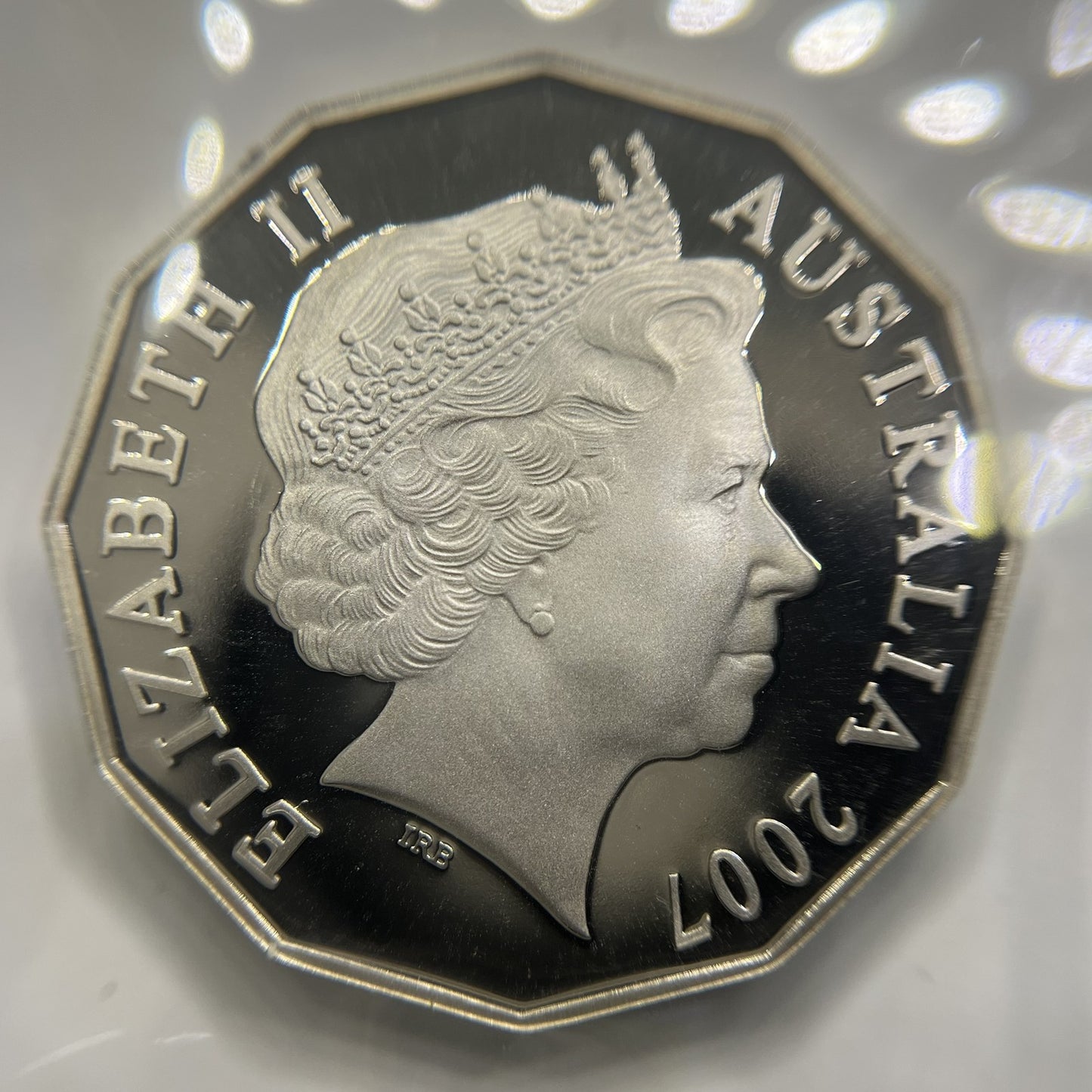 2007 Fifty 50 Cent Coin - Ex Proof Set - Elizabeth II
