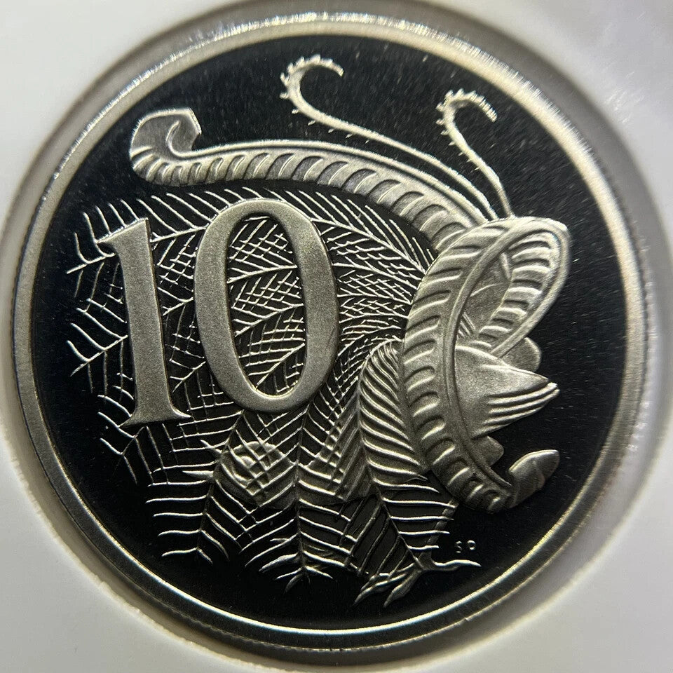 1986 Ten 10 Cent Coin - Ex Proof Set - Elizabeth II Australia