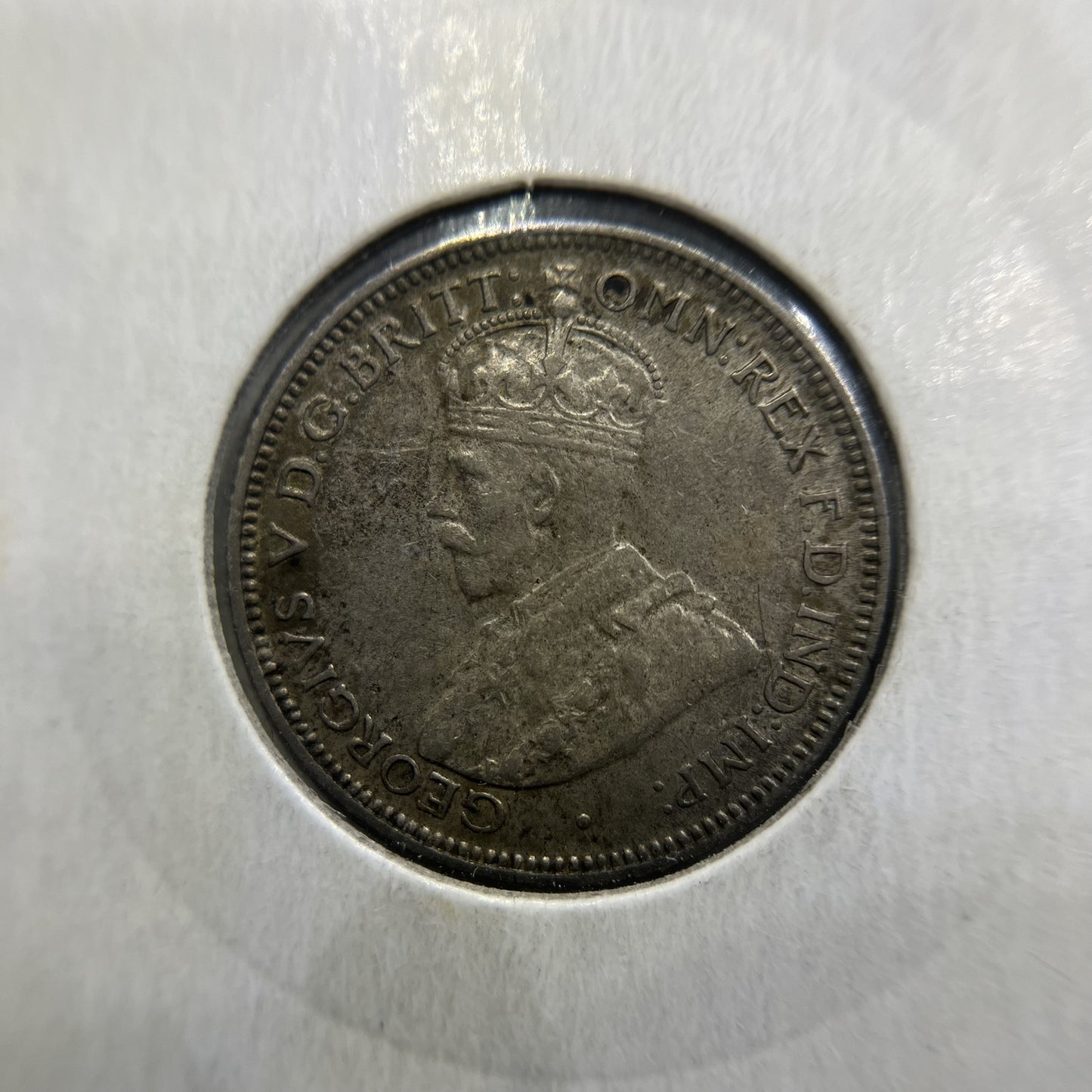 1928 Sixpence Coin - good Very Fine - George V Silver Predecimal