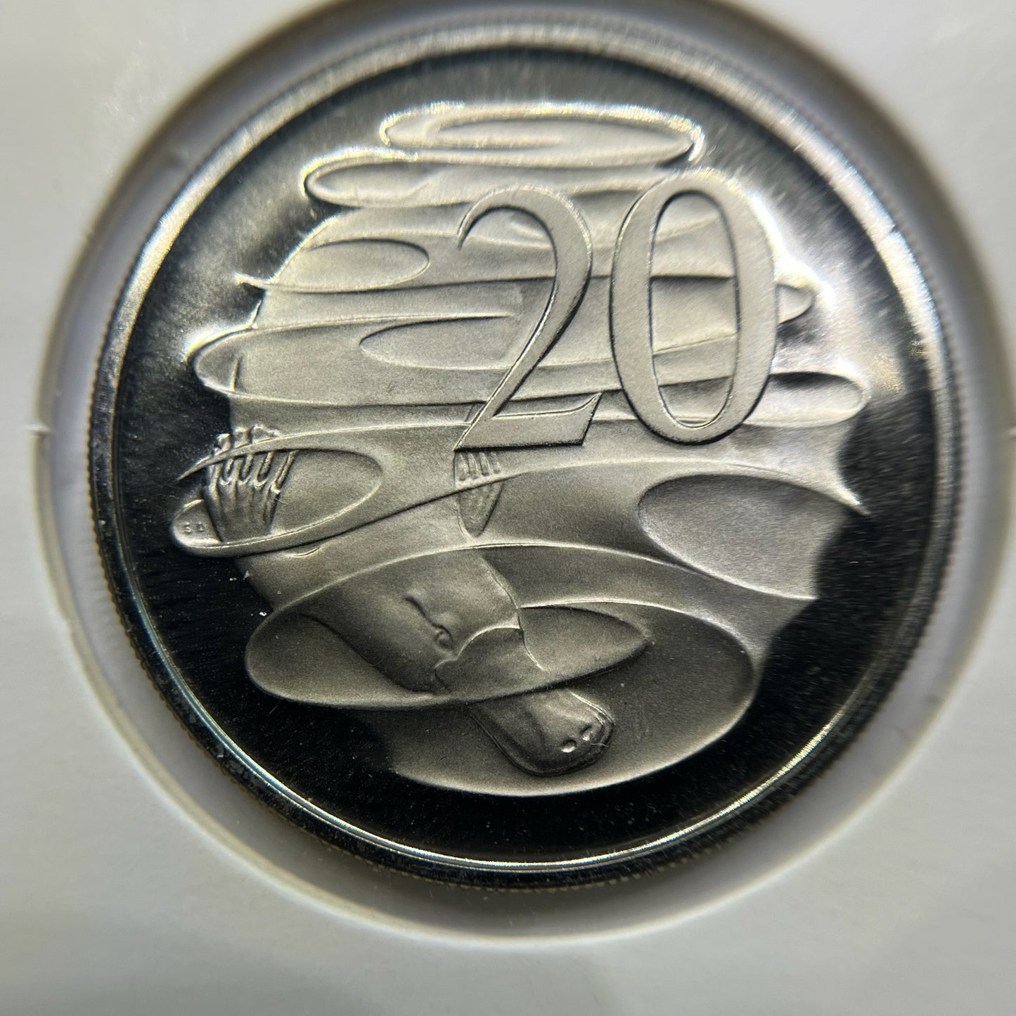 1969 Twenty 20 Cent Coin - Ex Proof Set - Elizabeth II Australia