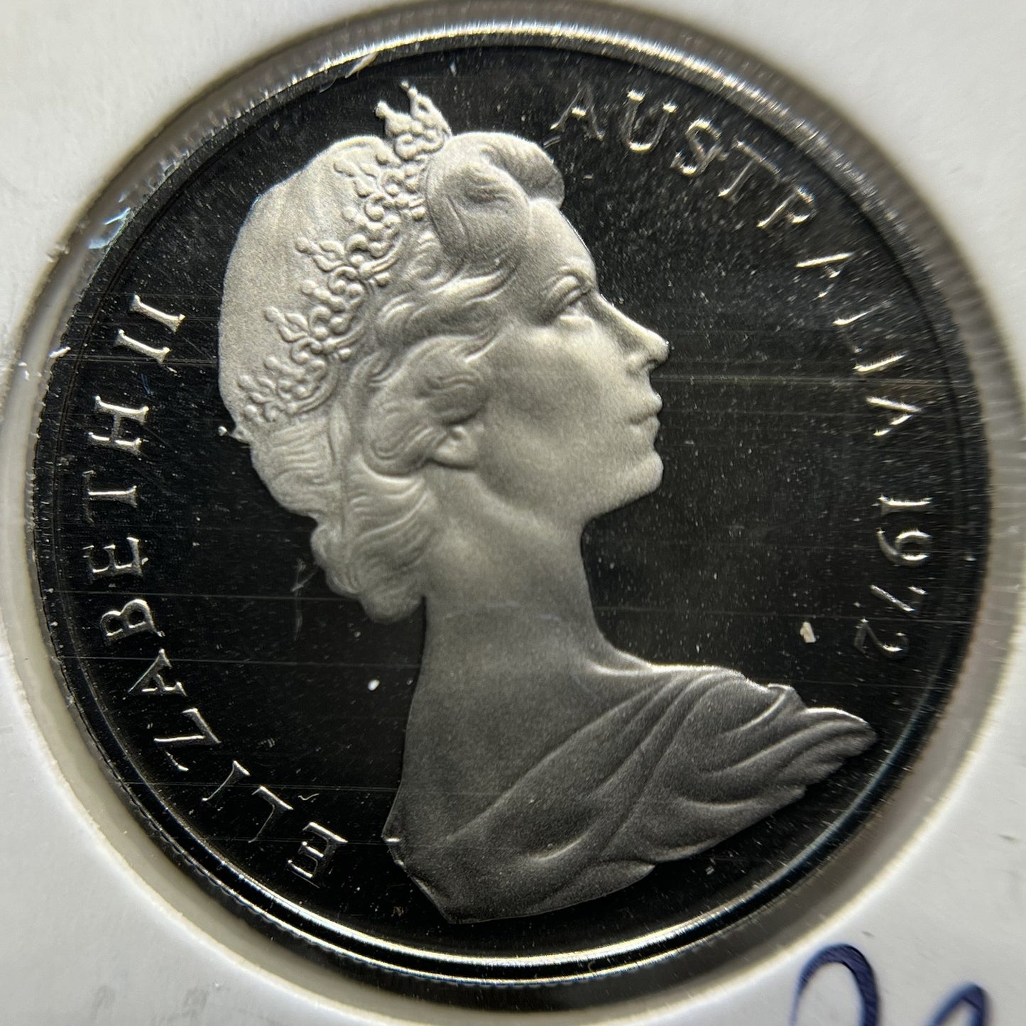 1972 Ten 10 Cent Coin - Ex Proof Set - Proof Elizabeth II