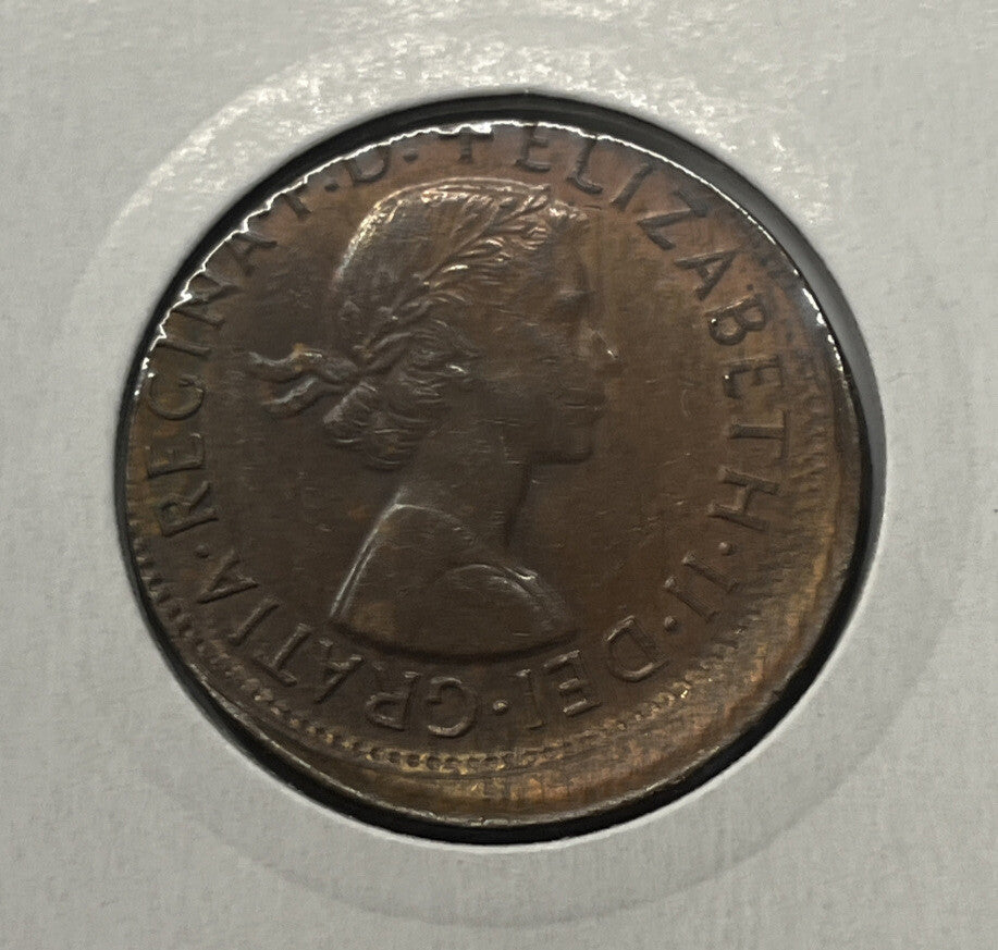 1961 Y. Penny Error Coin - Broadstrike in Choice Uncirculated Grade - Mis-strike