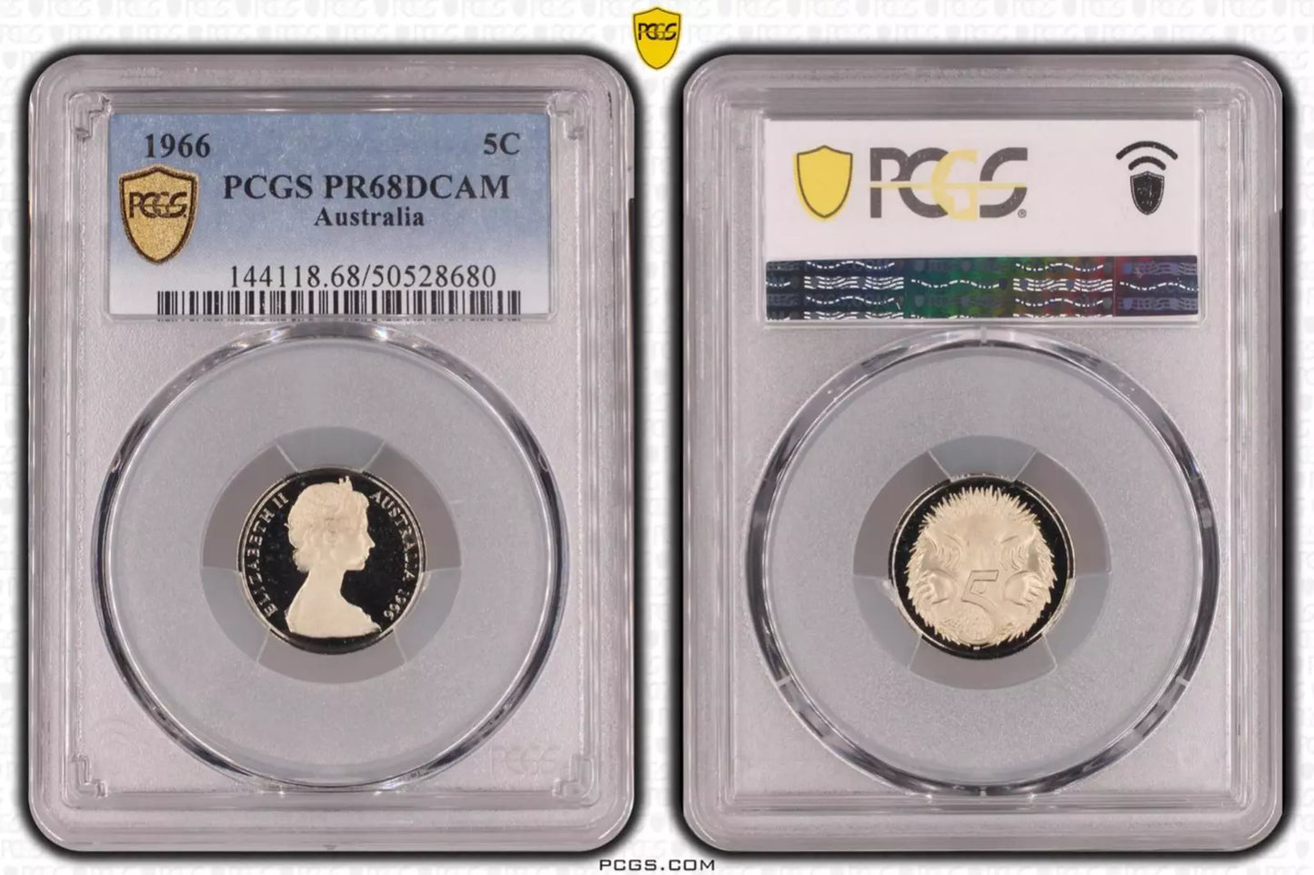 1966 Five Cent Coin - PCGS PR68 DCAM