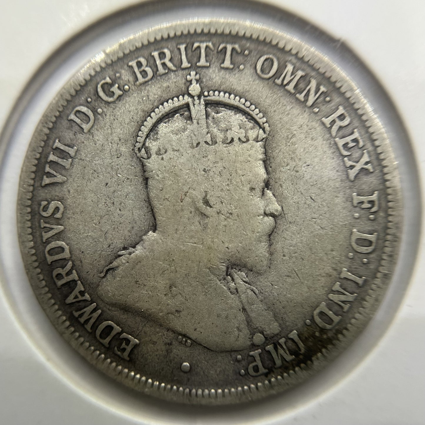 1910 Florin Coin - Very Good or Better - Edward VII Silver Predecimal First Year