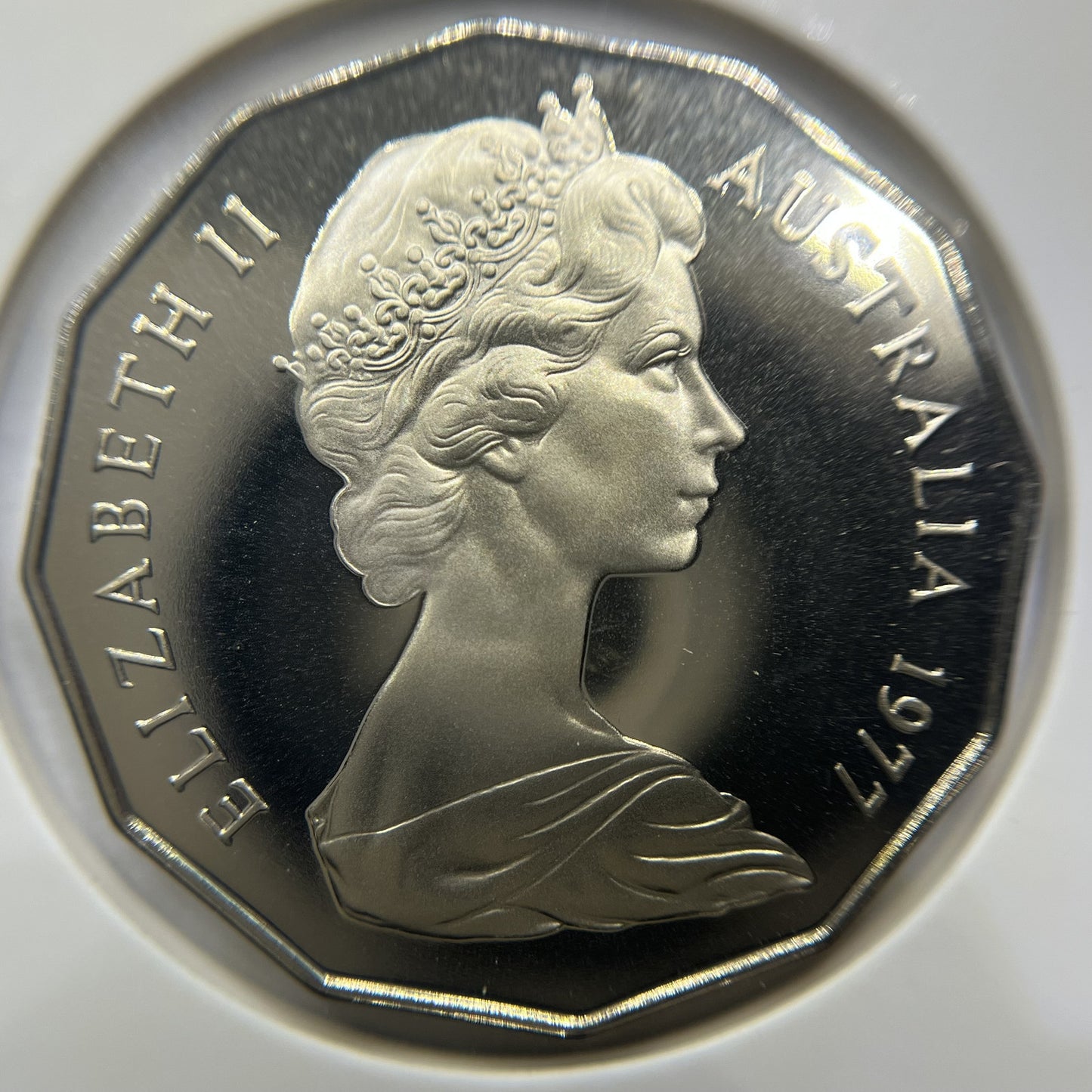 1977 Jubilee Fifty 50 Cent Coin - Ex Proof Set - Elizabeth II Australia