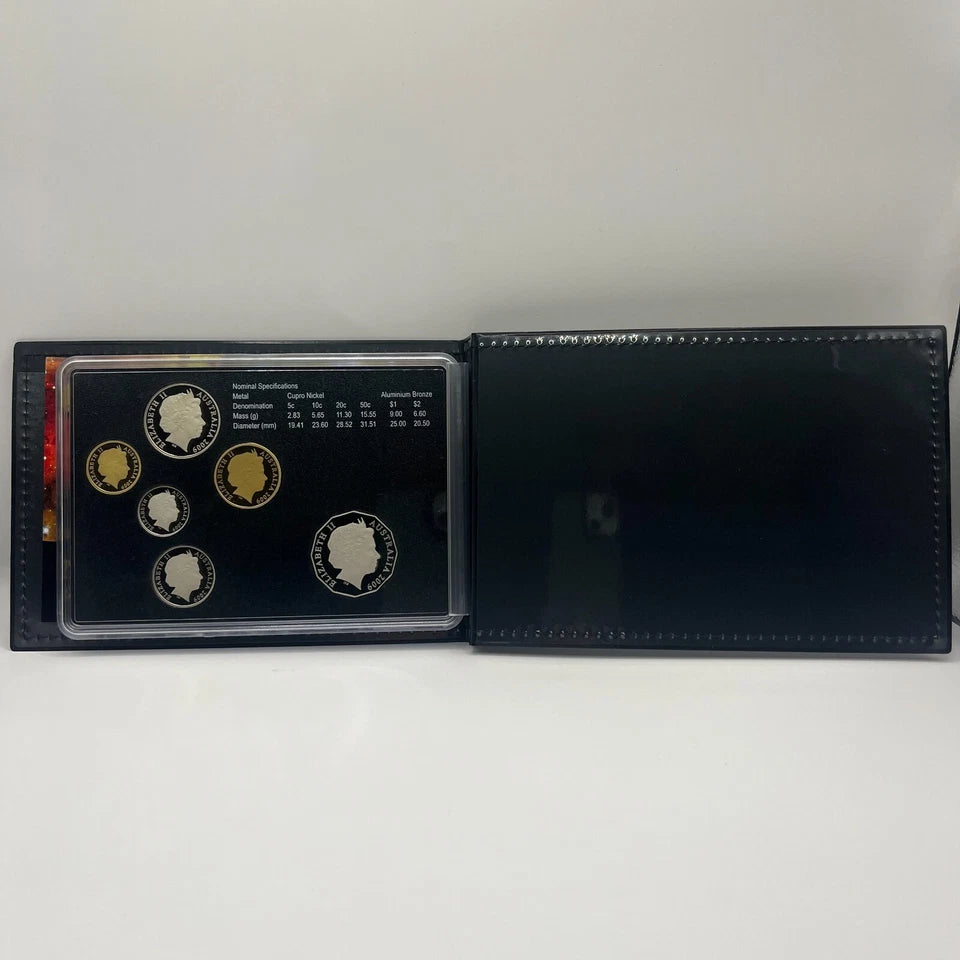 2009 Mint Proof Coin Set - Astronomy - 6 Coins Elizabeth II in RAM Case