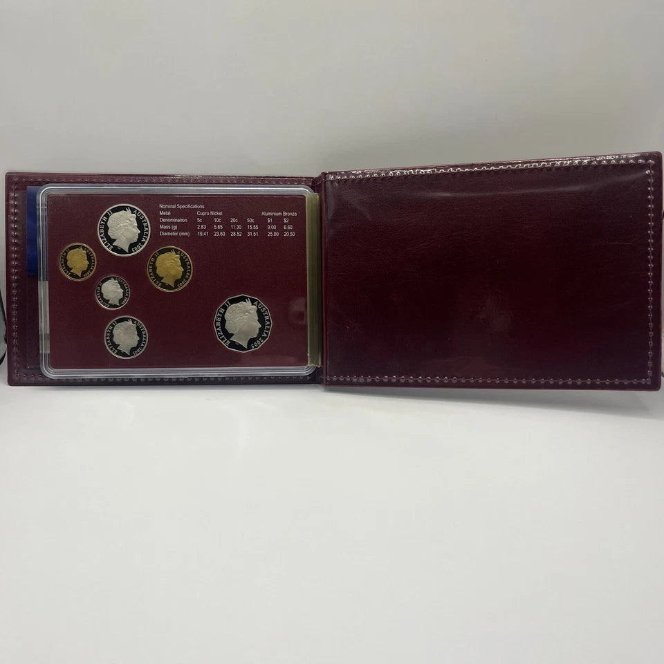 2005 Mint Proof Coin Set - Coming Home - 6 Coins Elizabeth II RAM Case