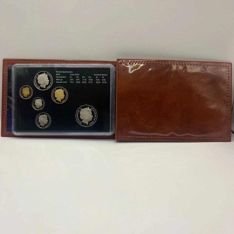2008 Mint Proof Coin Set - Planet Earth - 6 Coins Elizabeth II in RAM Case